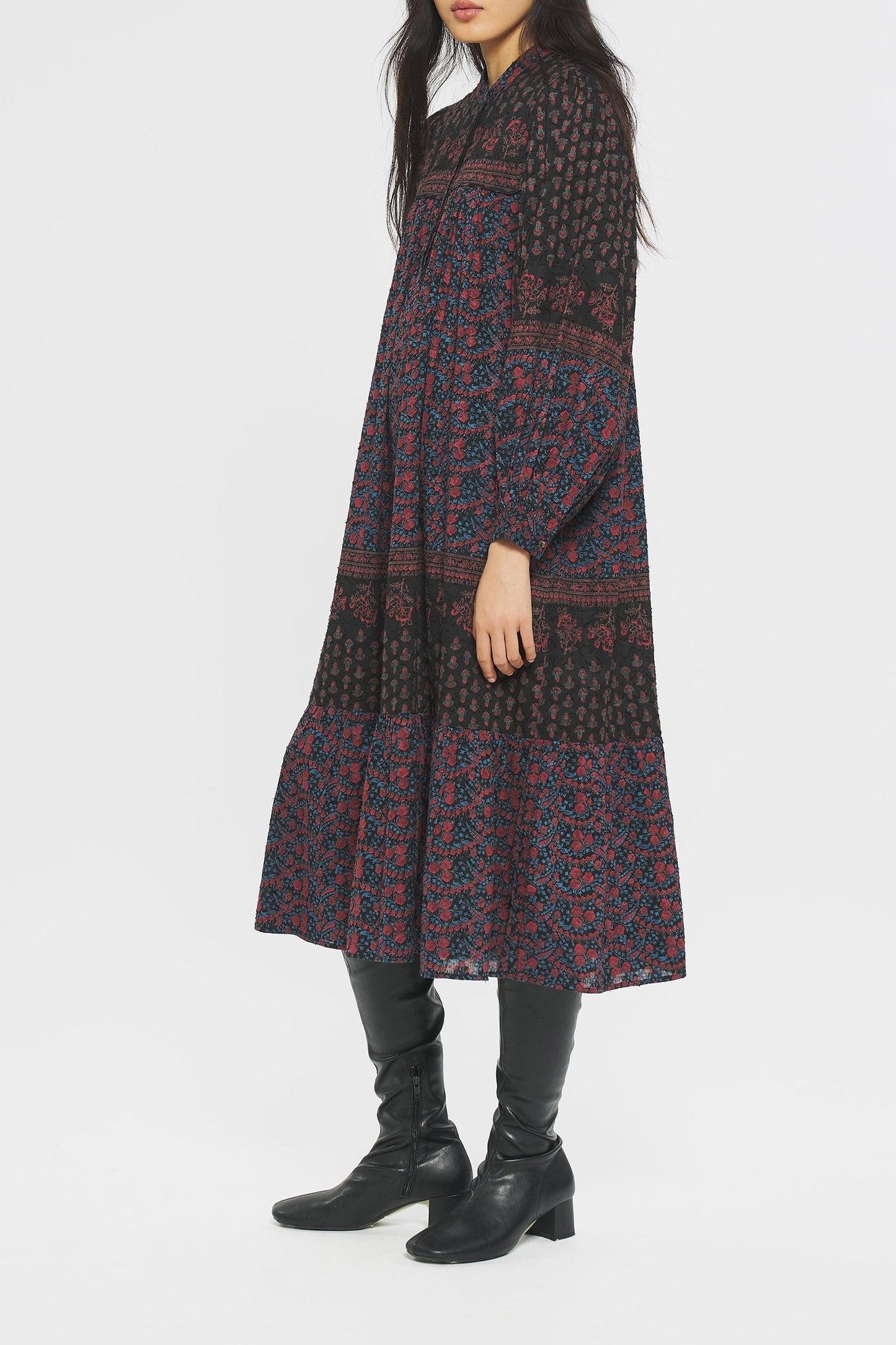 Irina Print maxi dress