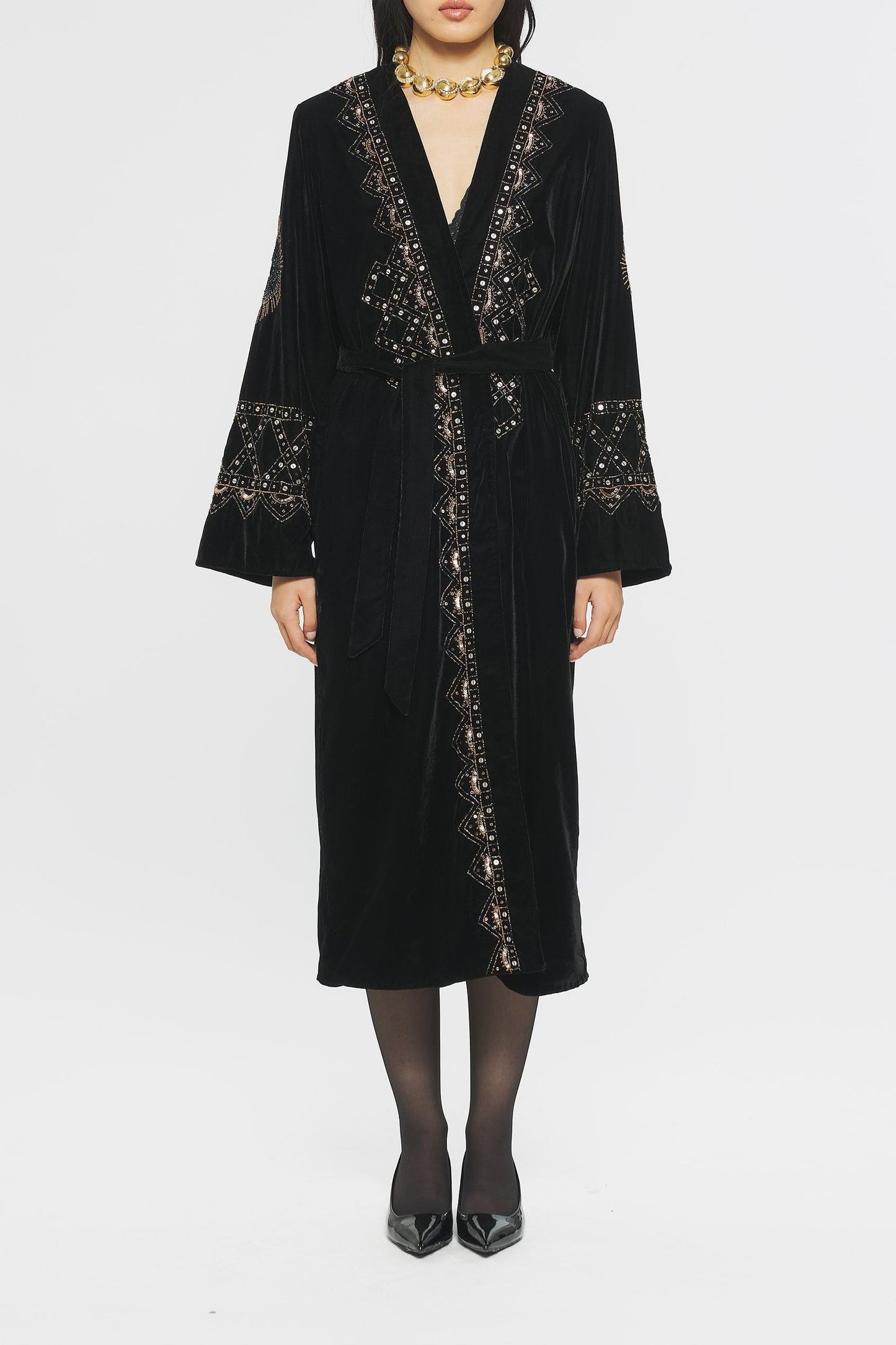 Illuminati Sequin coat
