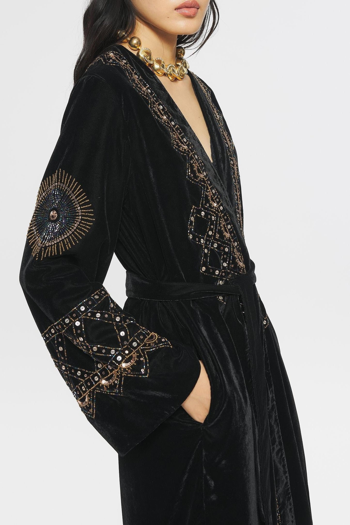 Illuminati Sequin coat