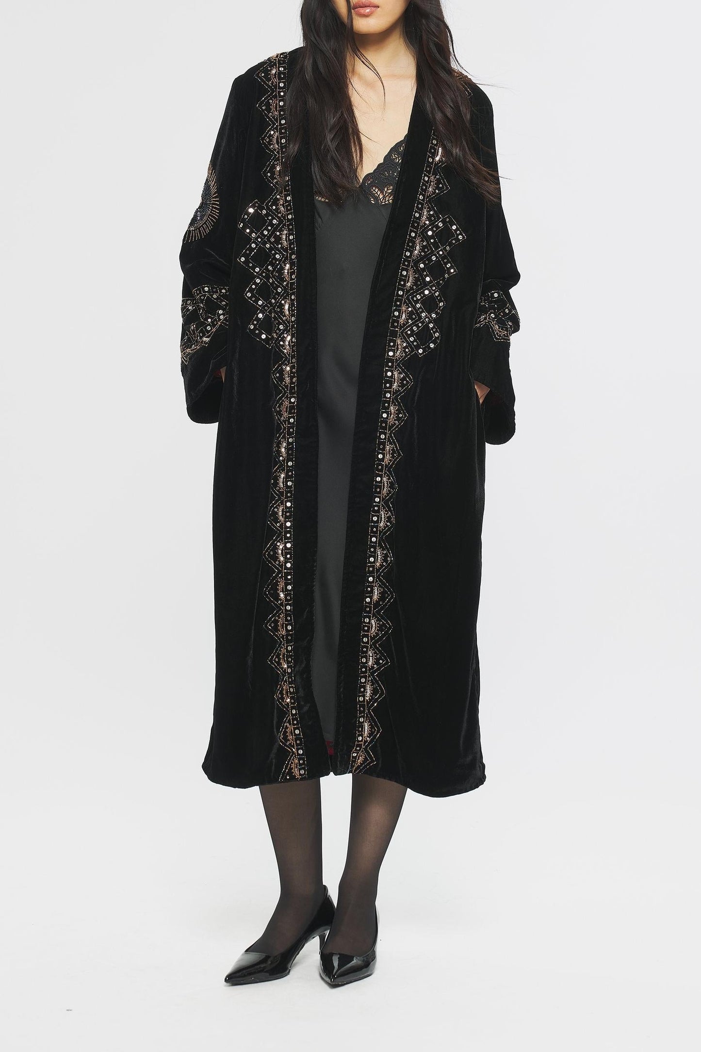 Illuminati Sequin coat