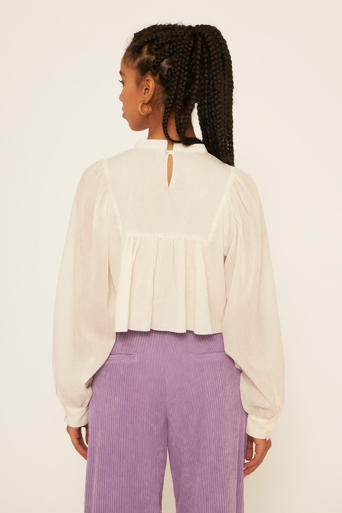 Anahi cropped blouse