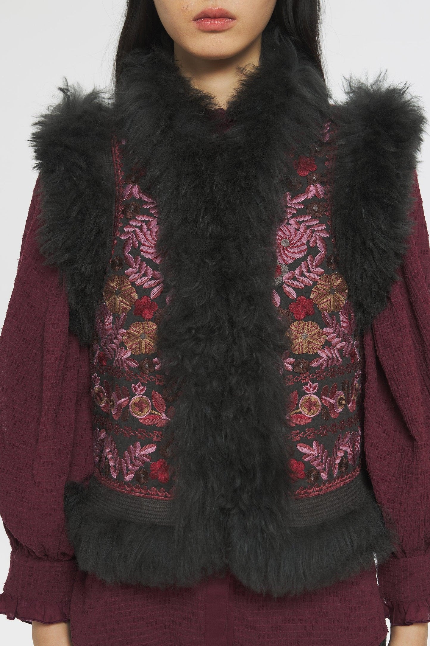 Huguet Embroidered gilet