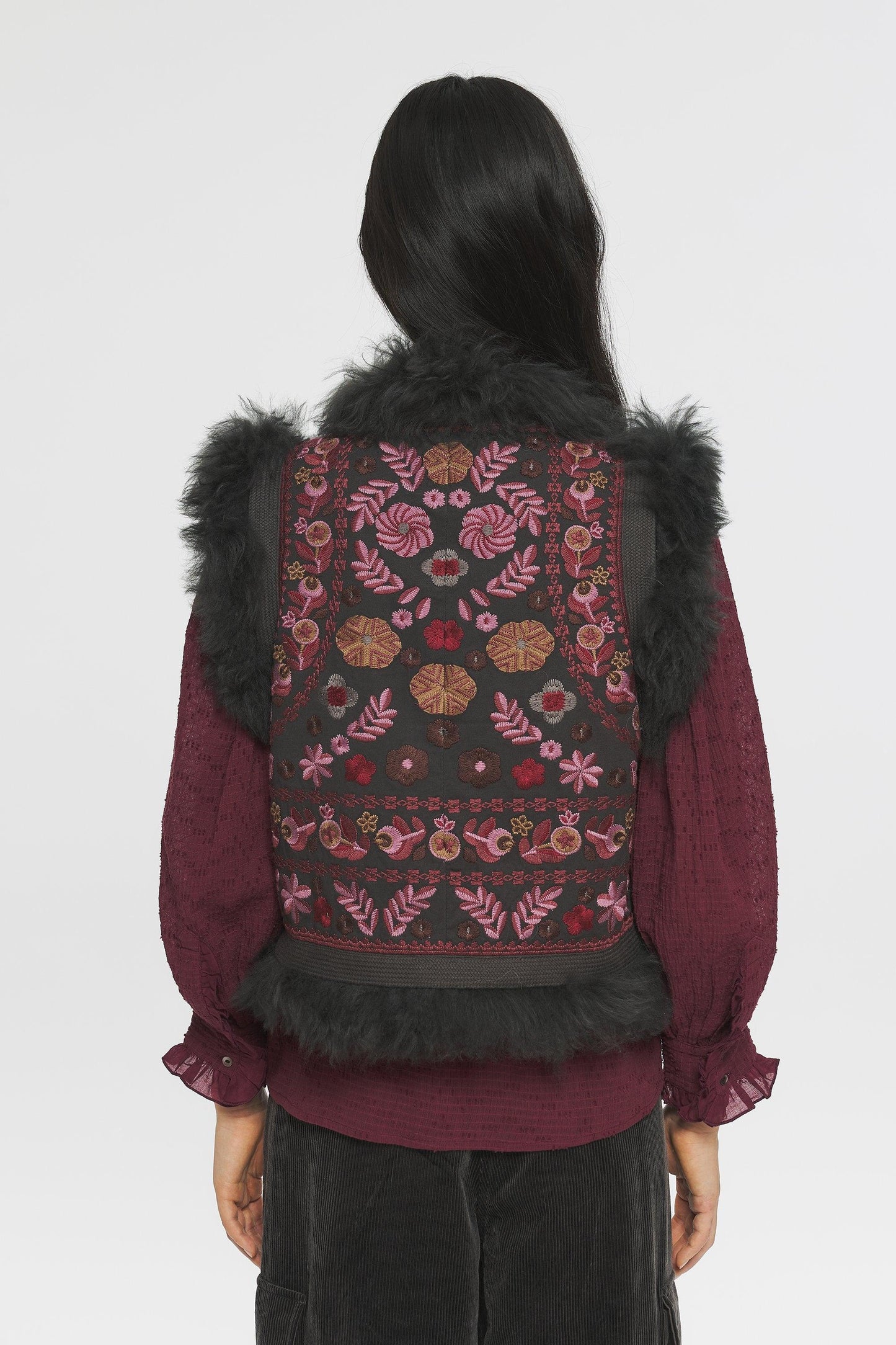 Huguet Embroidered gilet