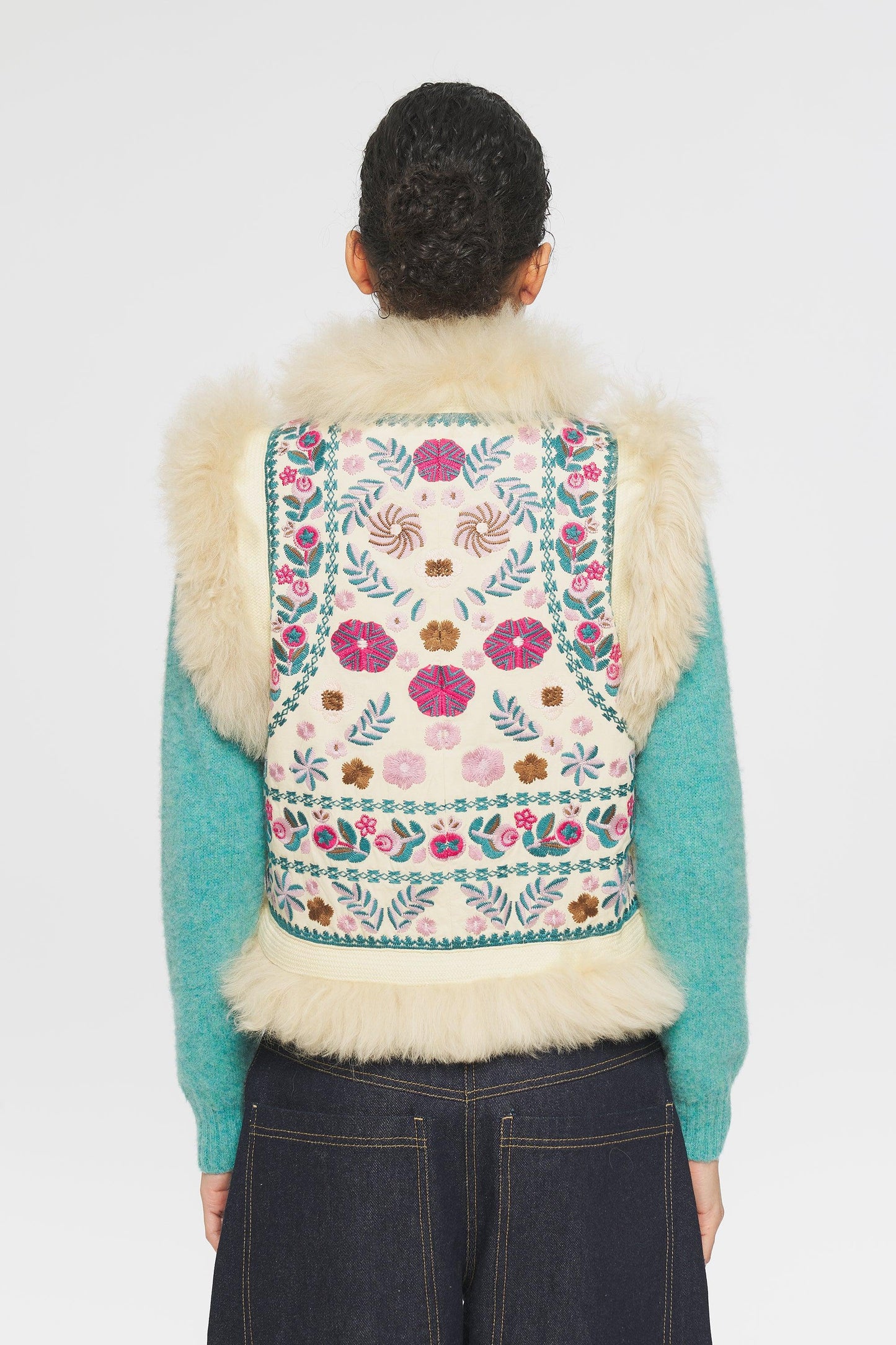 Huguet Embroidered gilet