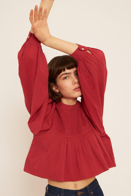 Anahi cropped blouse