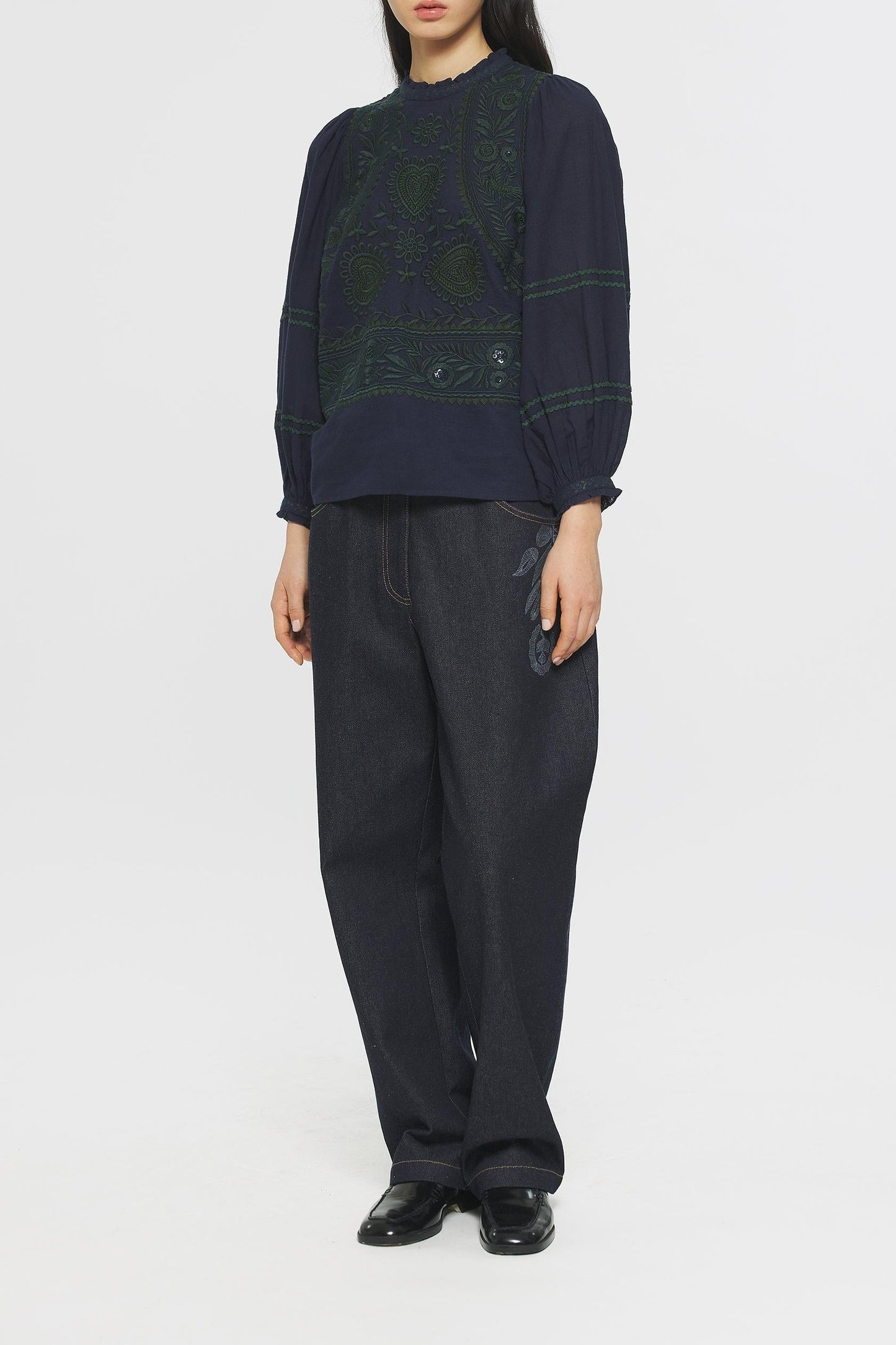 Hugarian Embroidered blouse