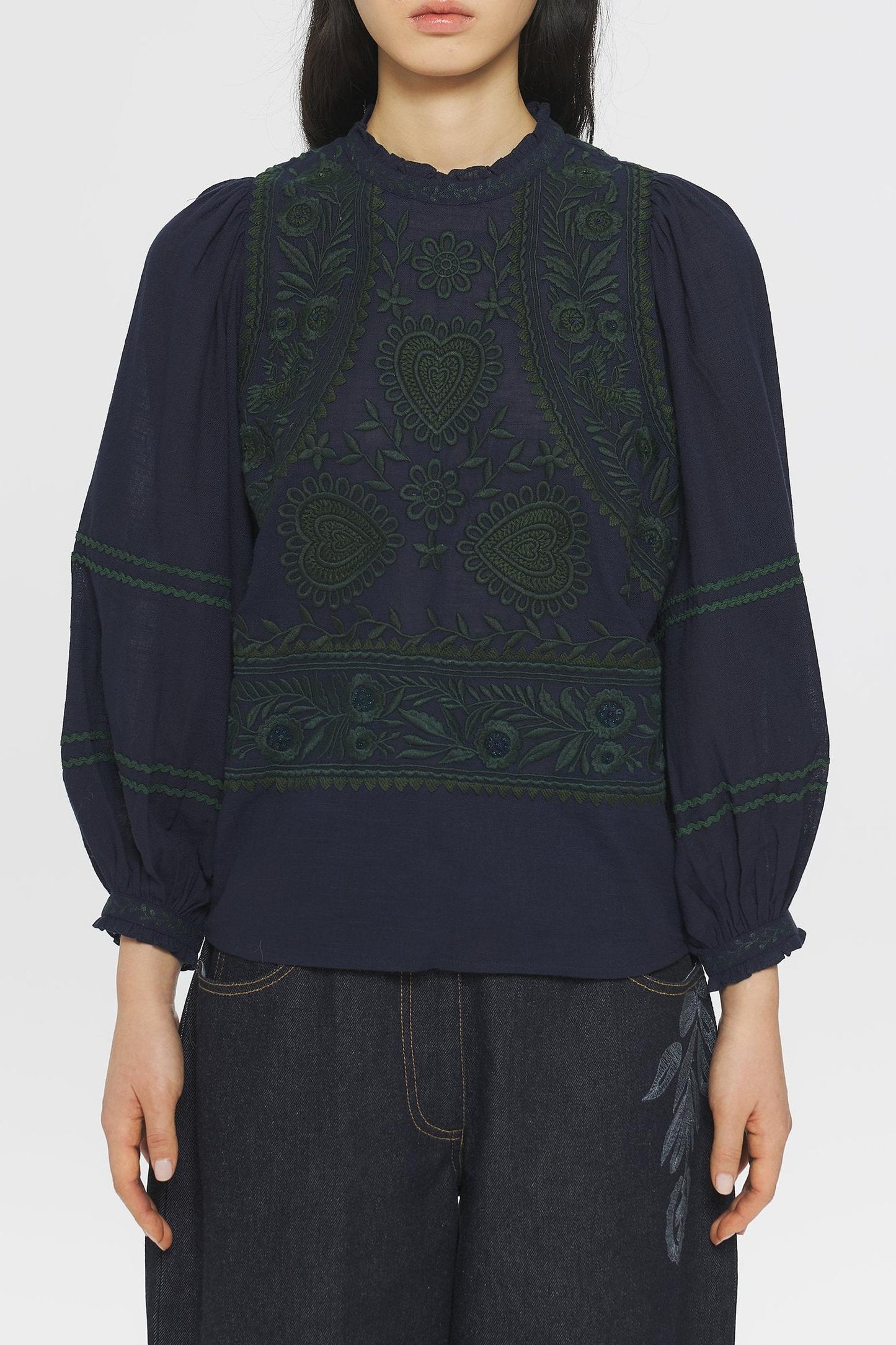 Hugarian Embroidered blouse