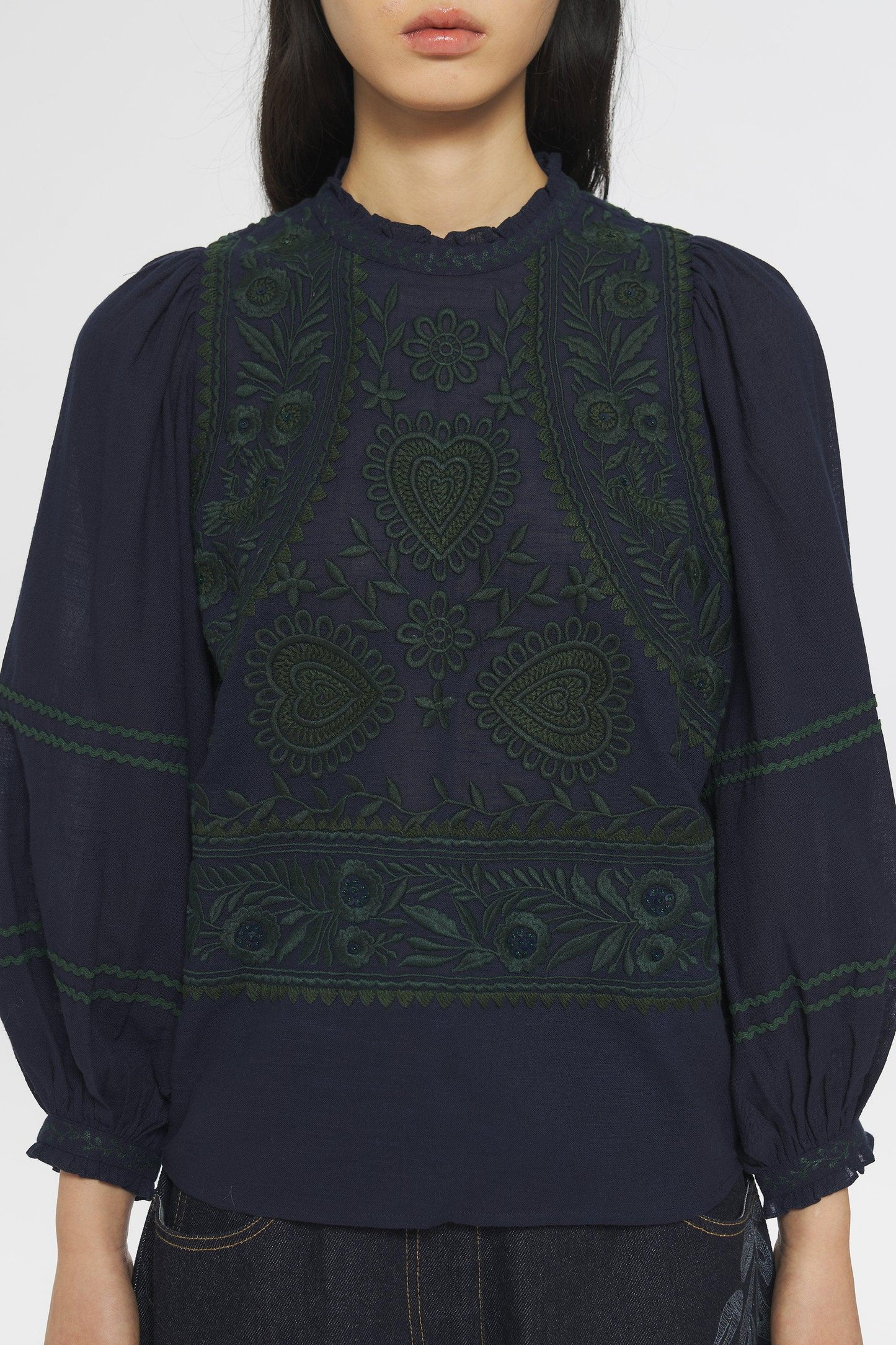 Hugarian Embroidered blouse