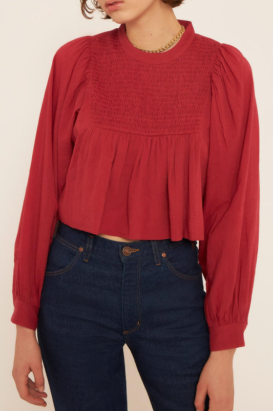Anahi cropped blouse