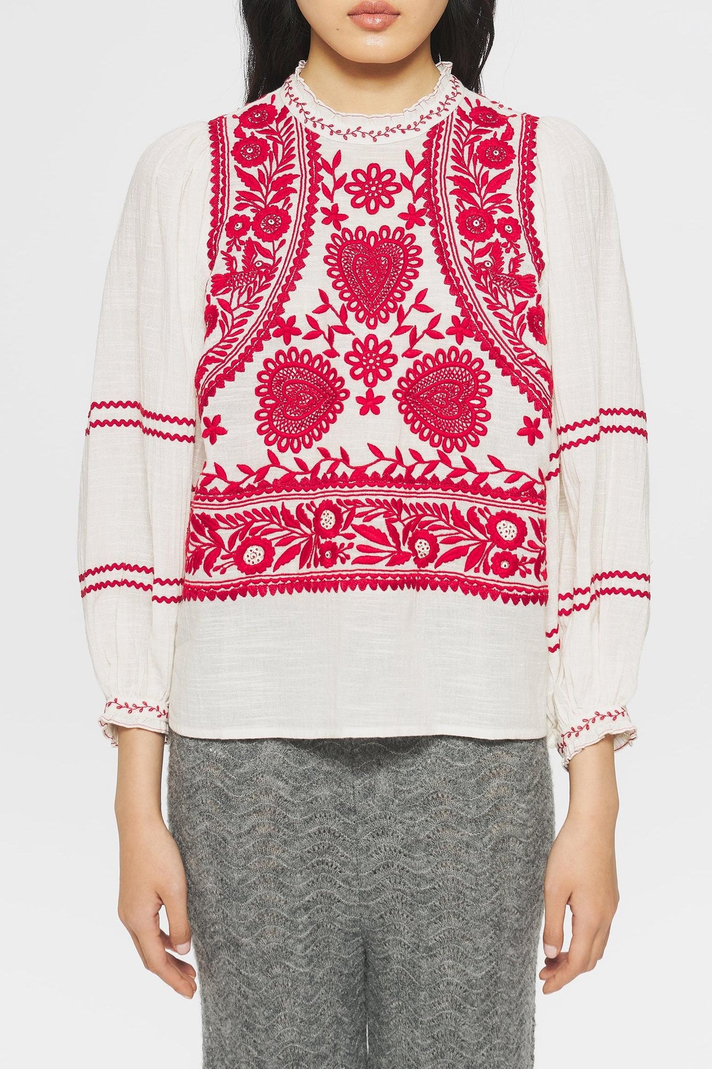 Hugarian Embroidered blouse