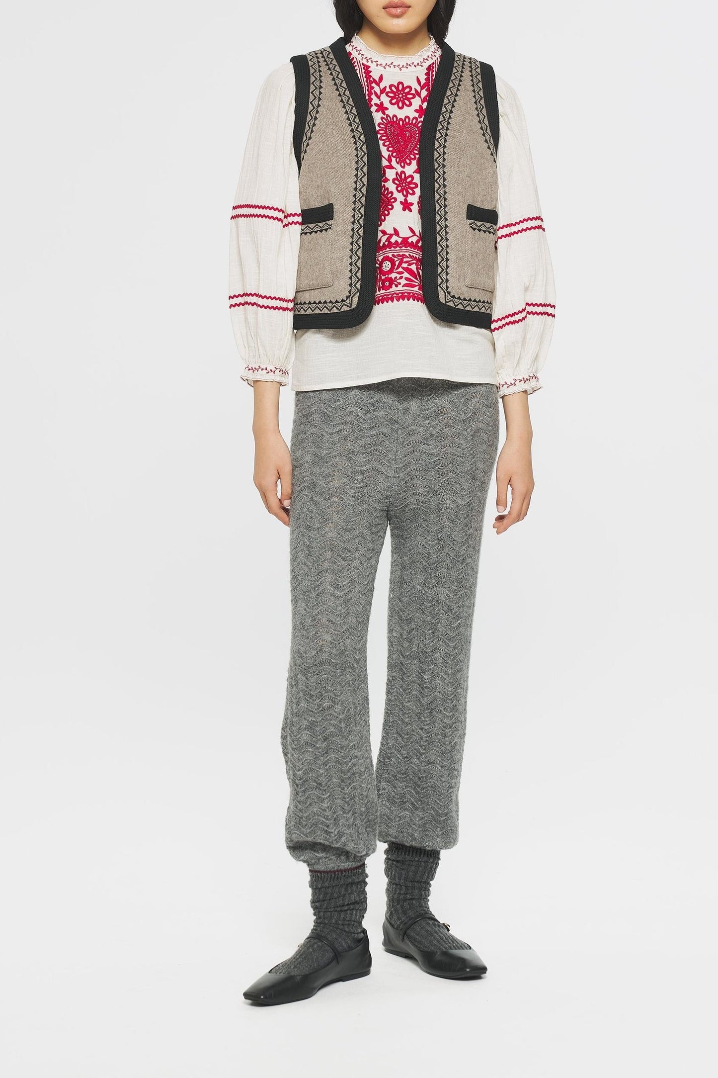 Hugarian Embroidered blouse