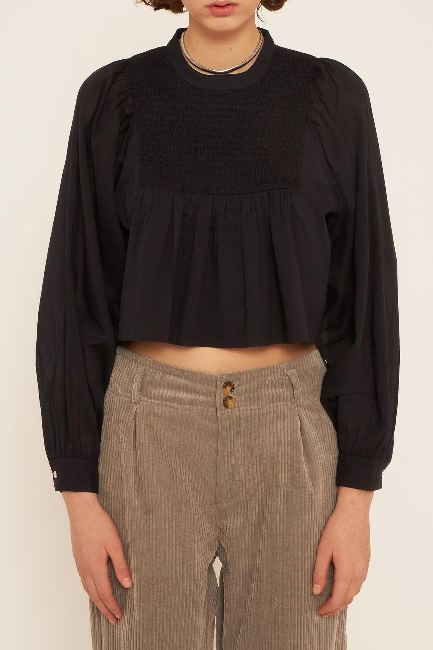 Anahi cropped blouse