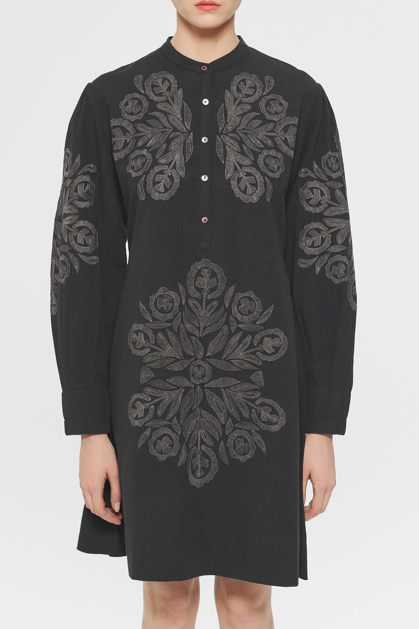 Eglantine Embroidered mini dress
