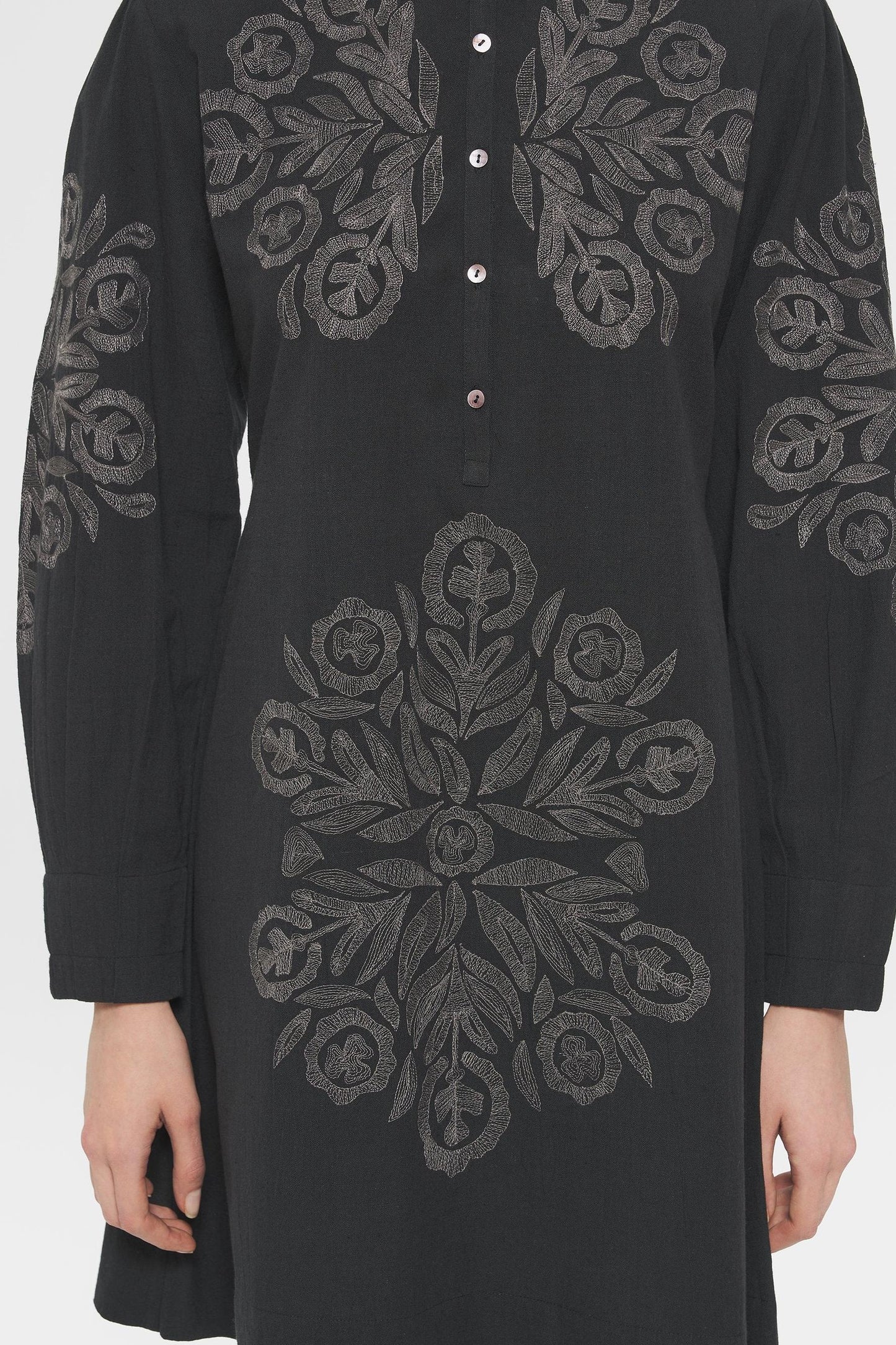 Eglantine Embroidered mini dress