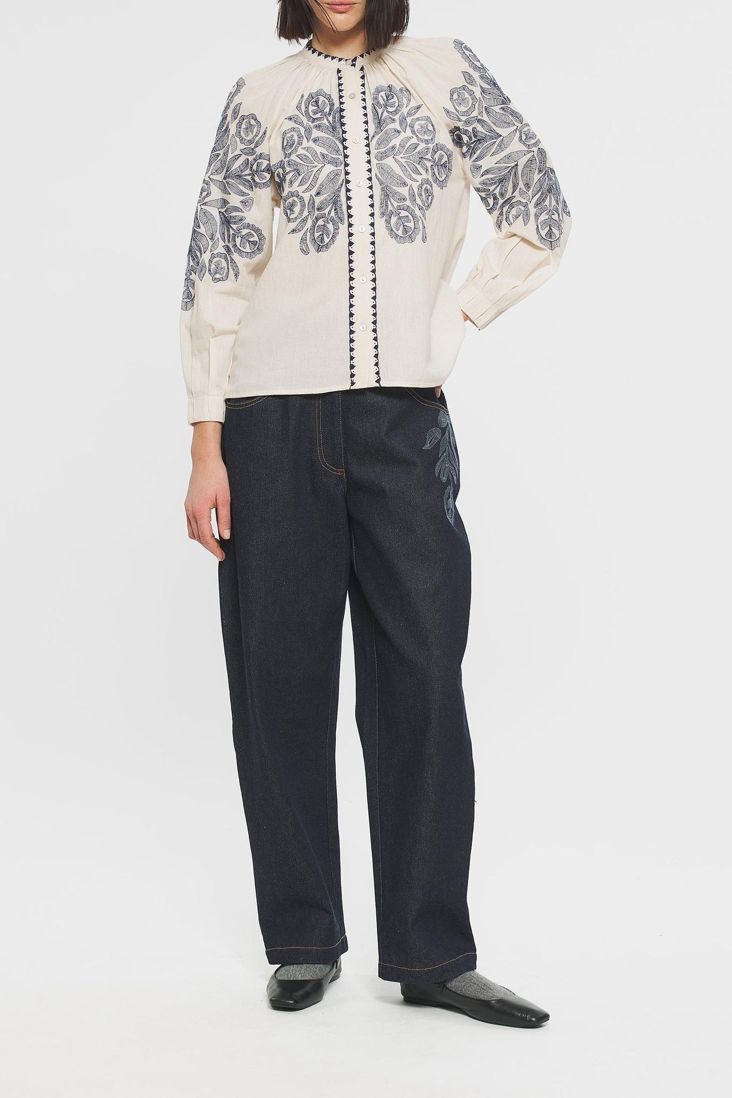Eglantine Embroidered blouse