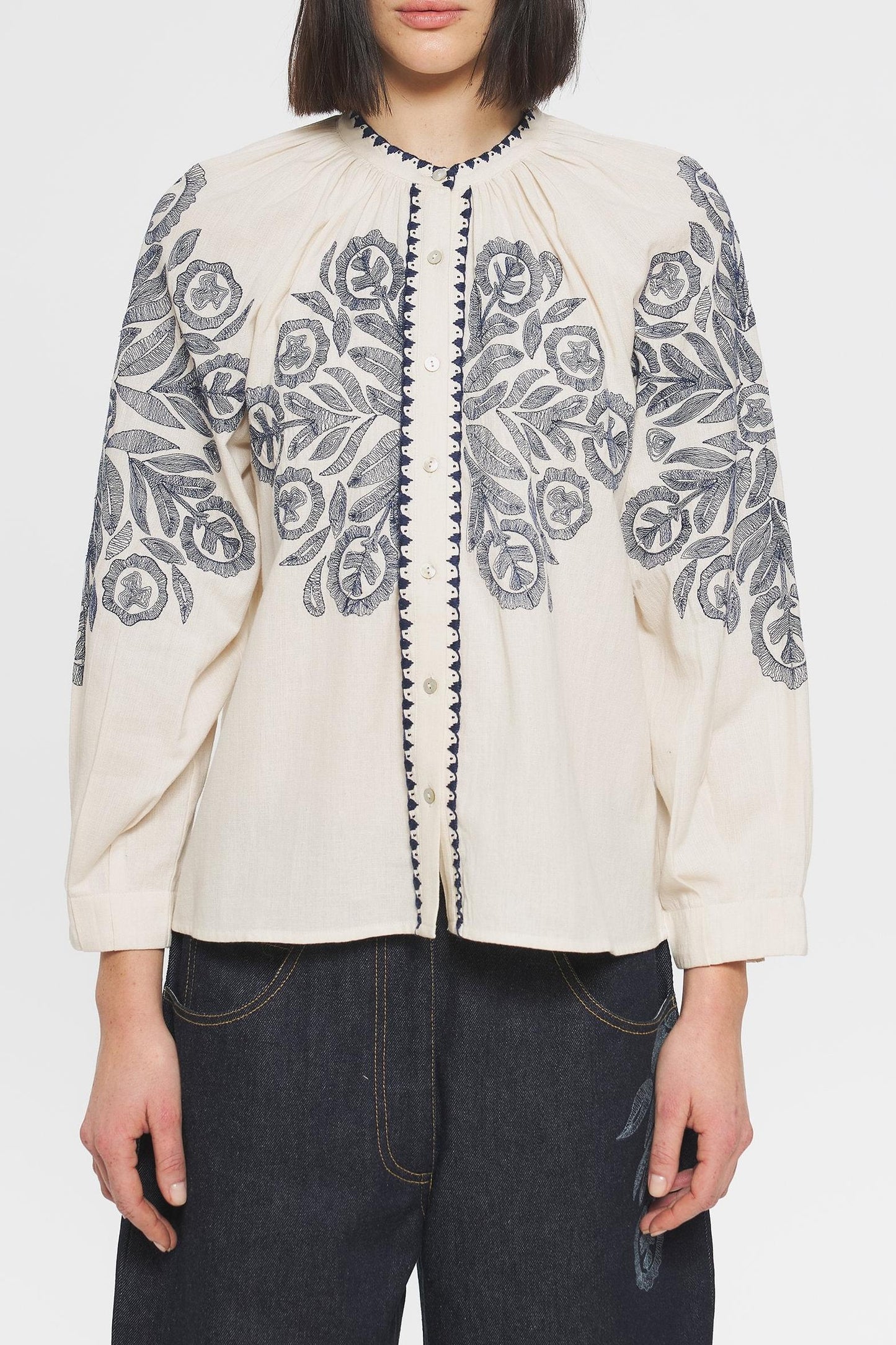 Eglantine Embroidered blouse