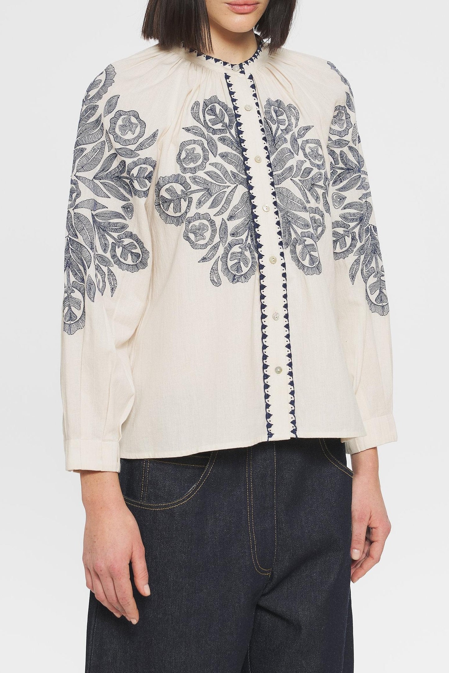 Eglantine Embroidered blouse