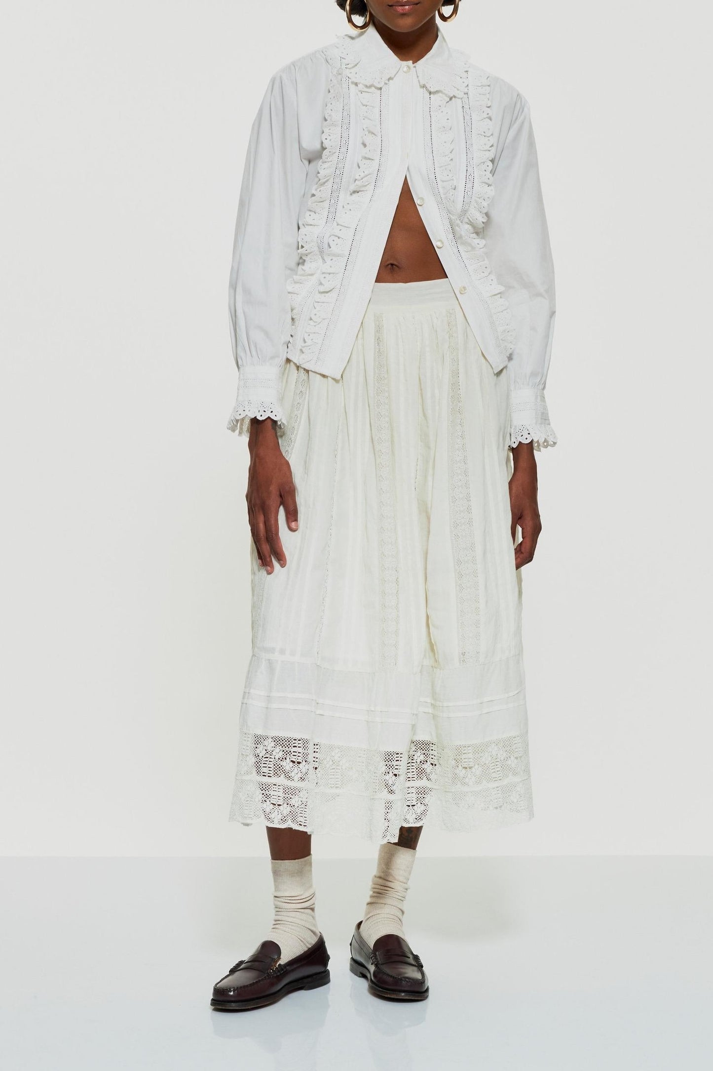 Blouse à volants Diane