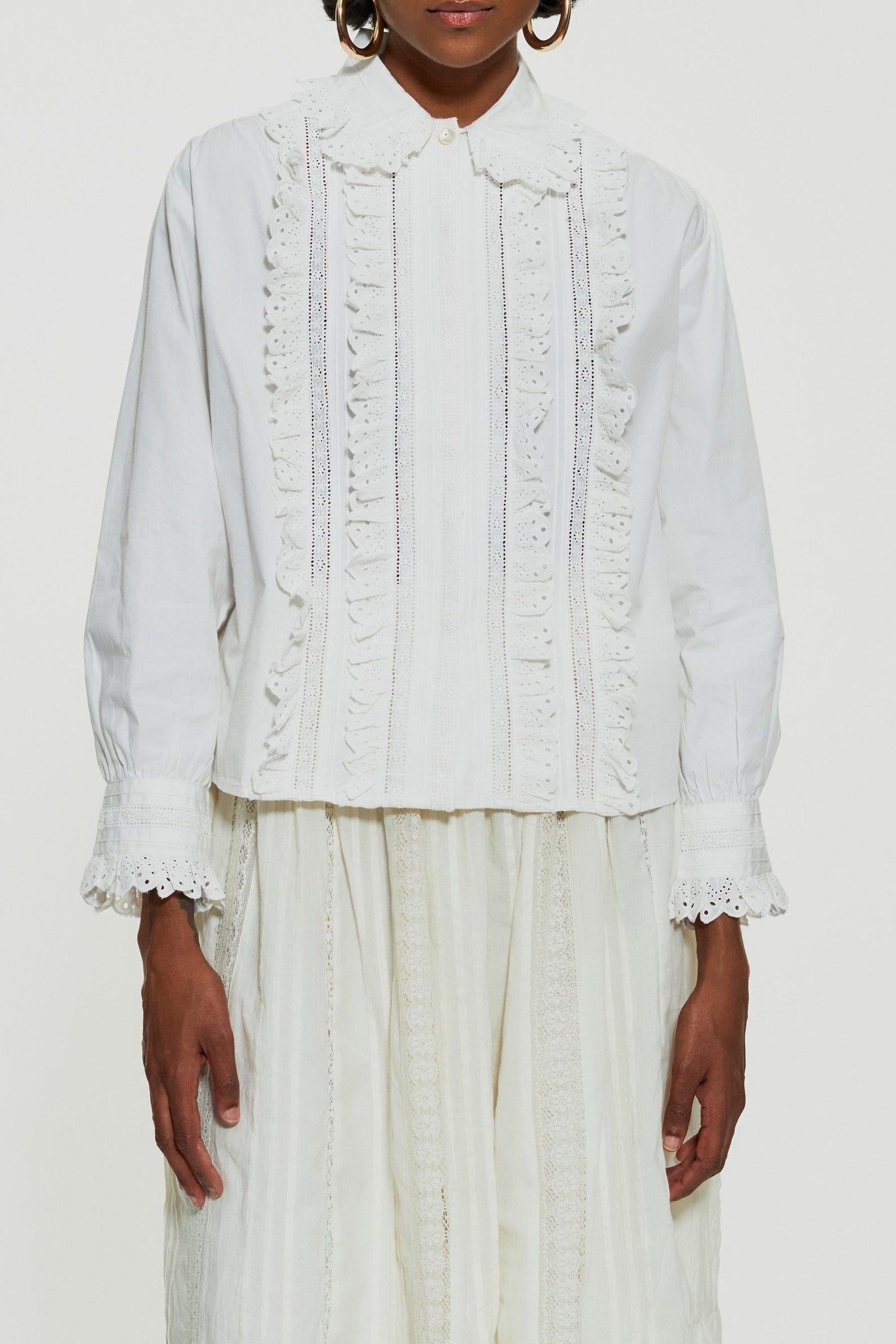 Blouse à volants Diane