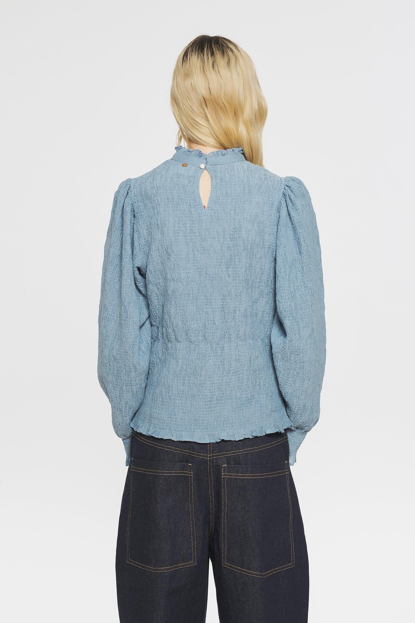 Angelie Smocked blouse