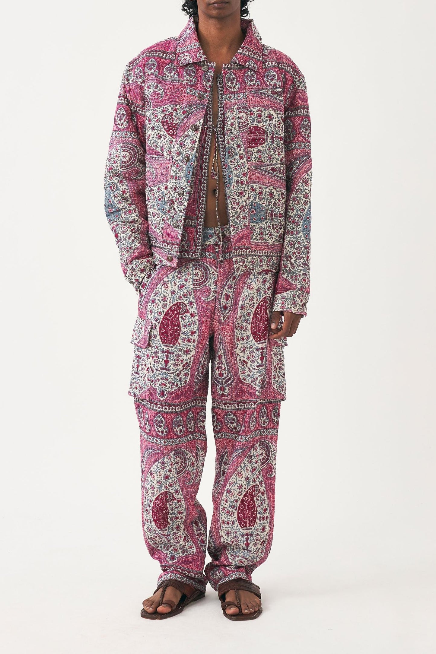 Pantalon imprimé Tajar
