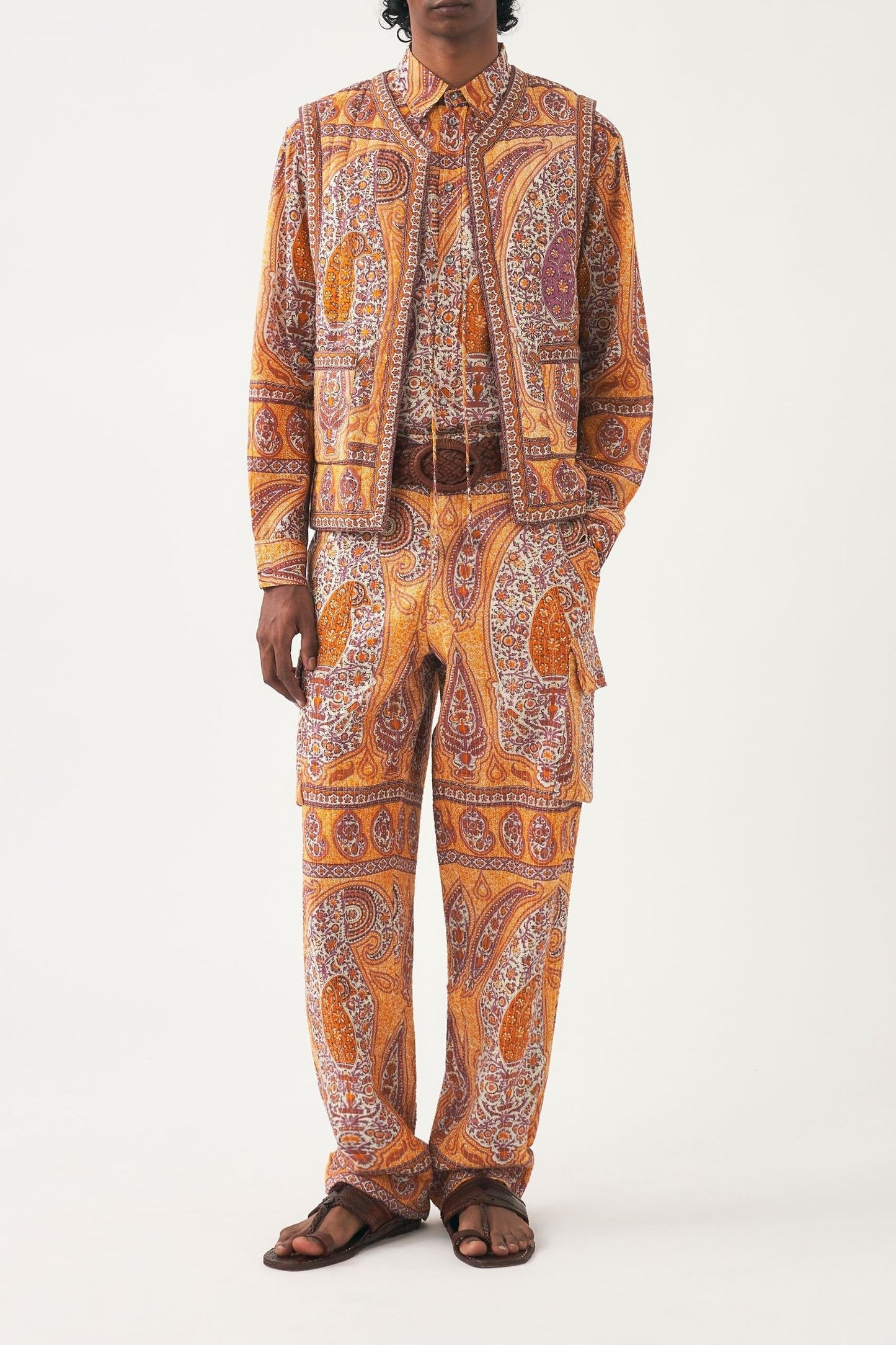 Pantalon imprimé Tajar