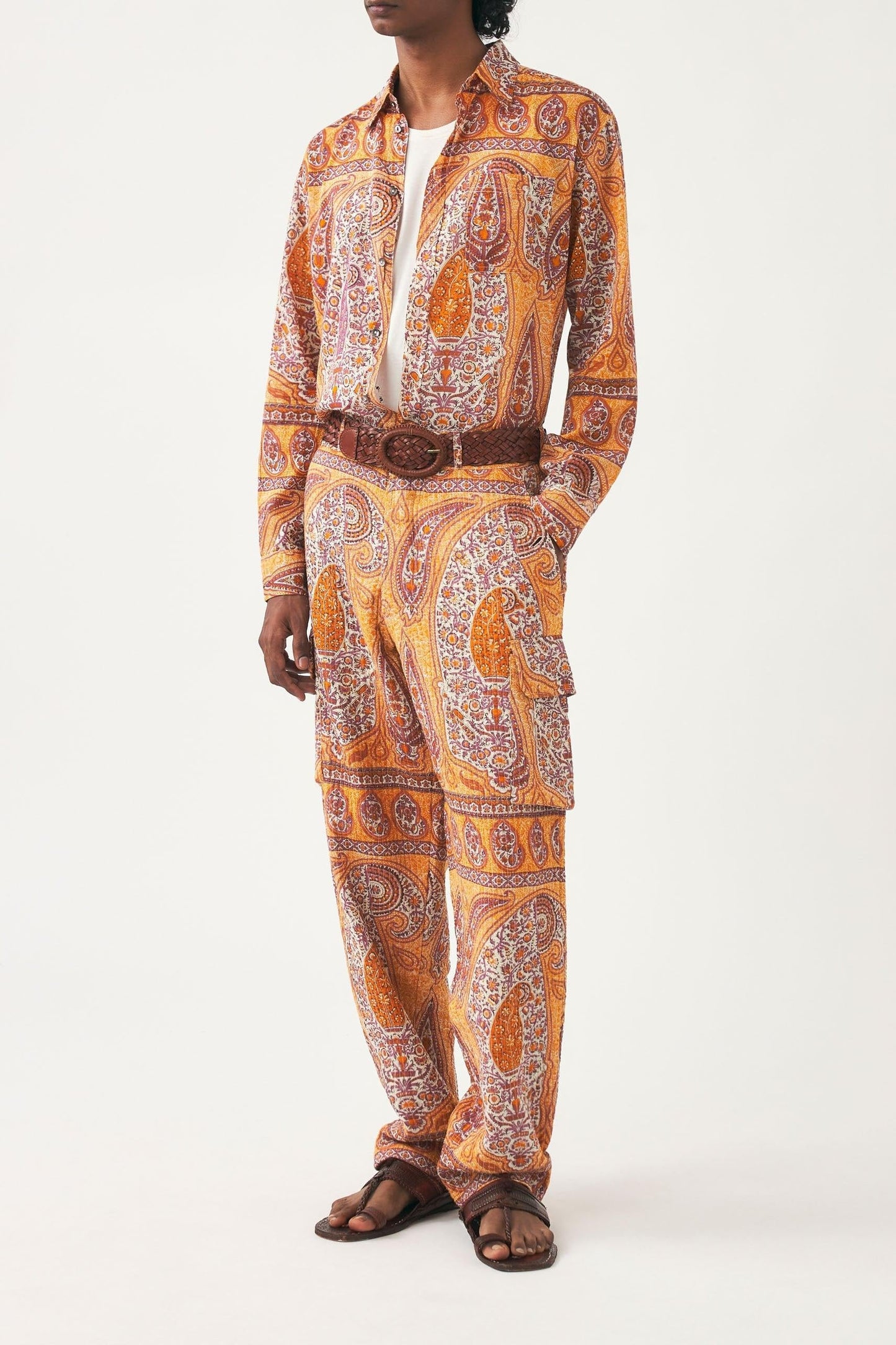 Pantalon imprimé Tajar