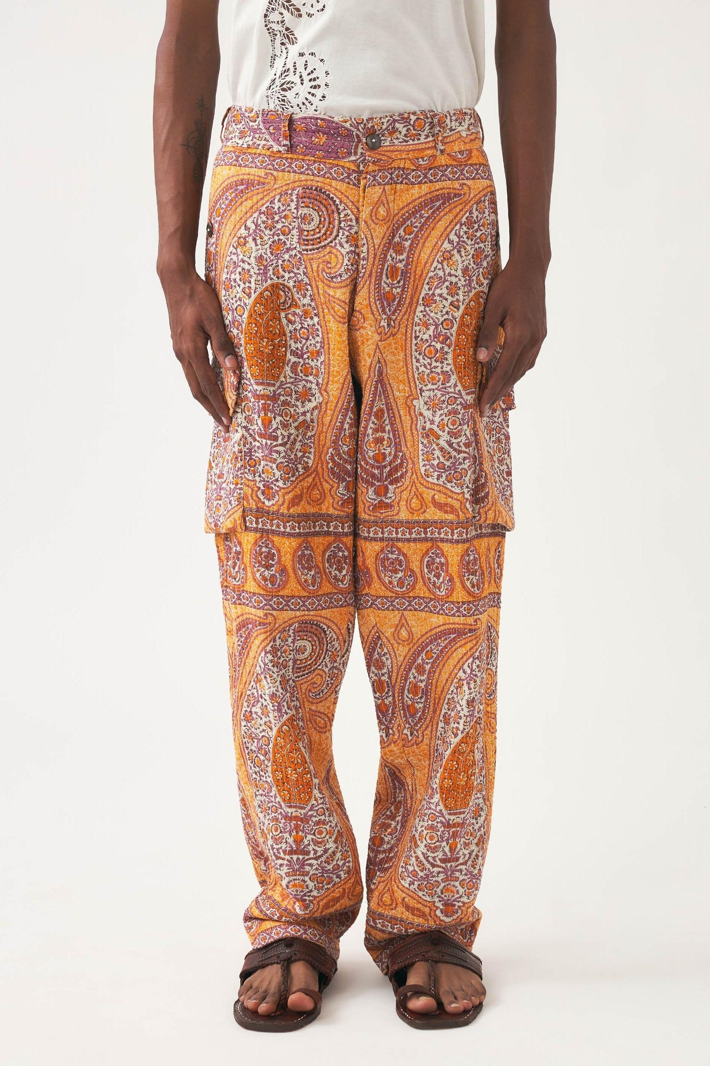 Pantalon imprimé Tajar