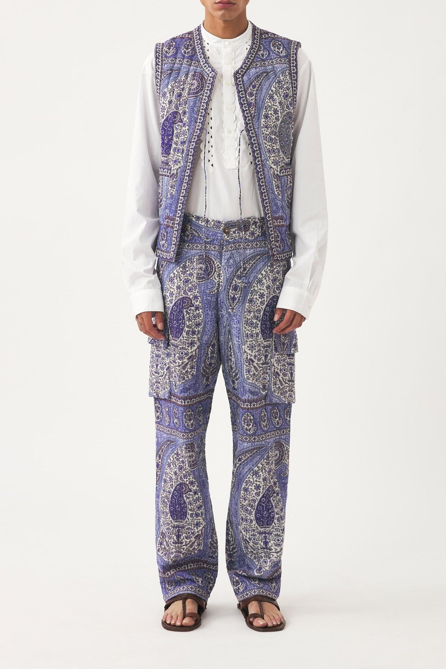 Pantalon imprimé Tajar