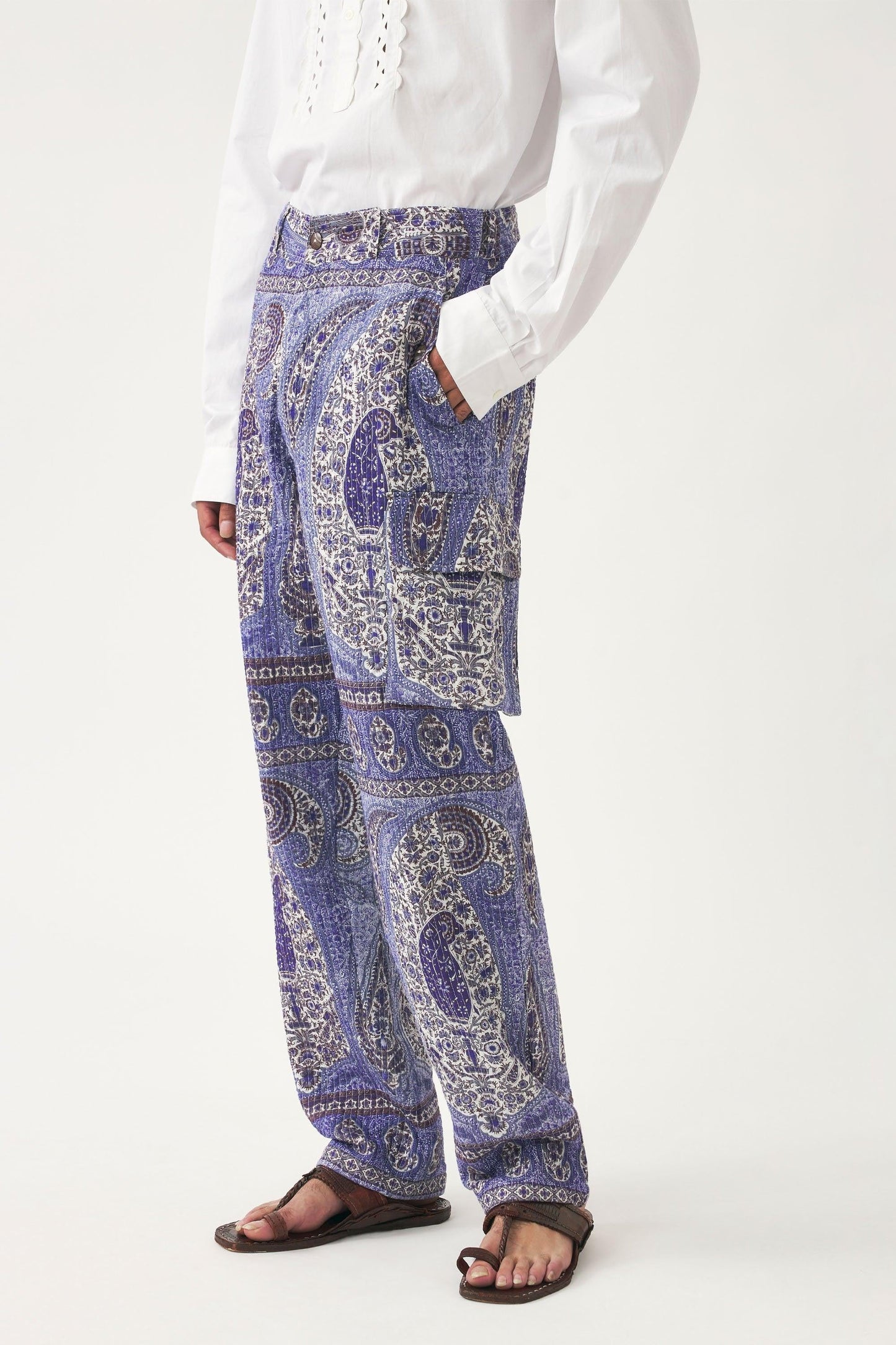 Pantalon imprimé Tajar