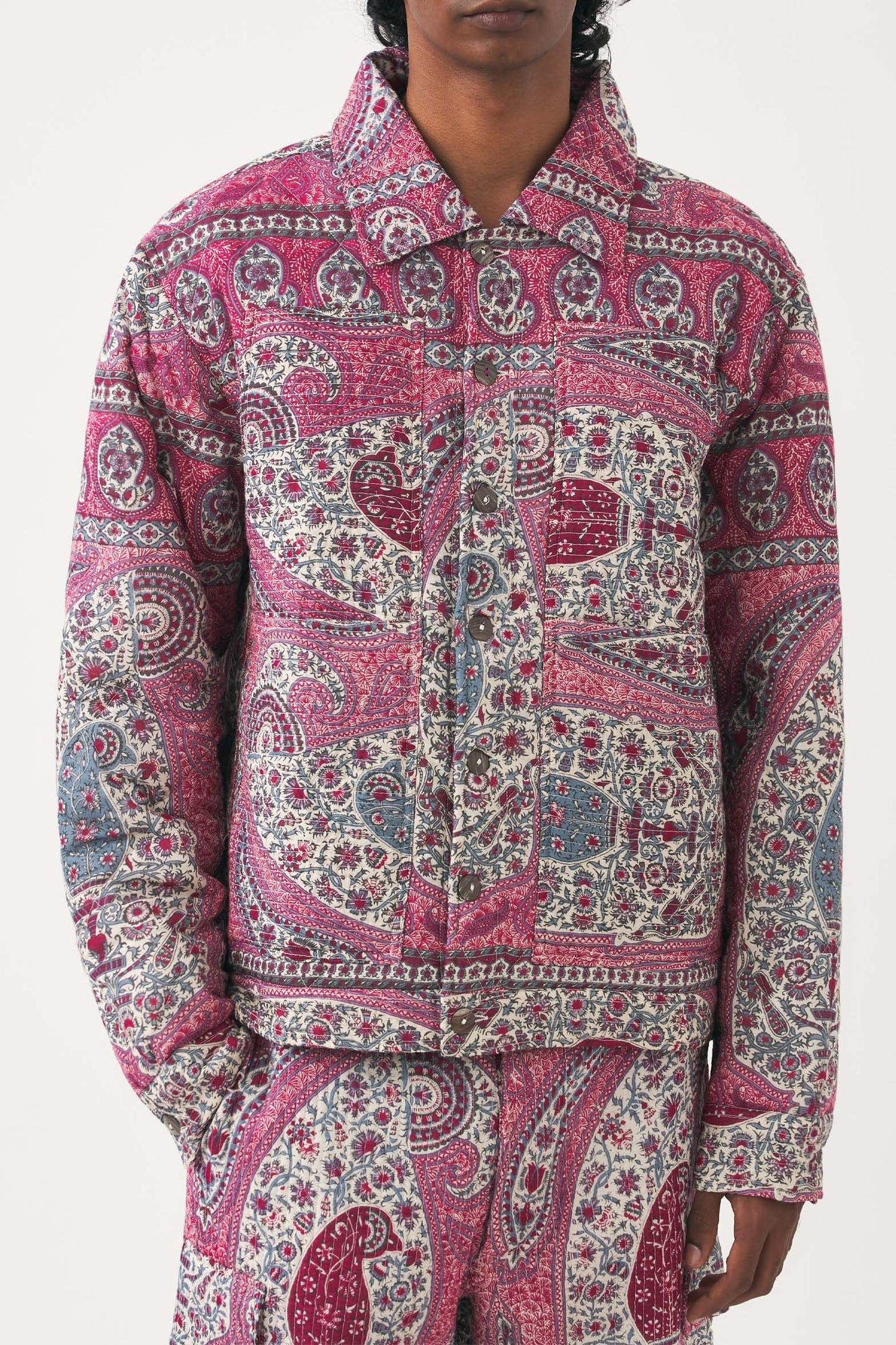 Veste imprimée Tajar