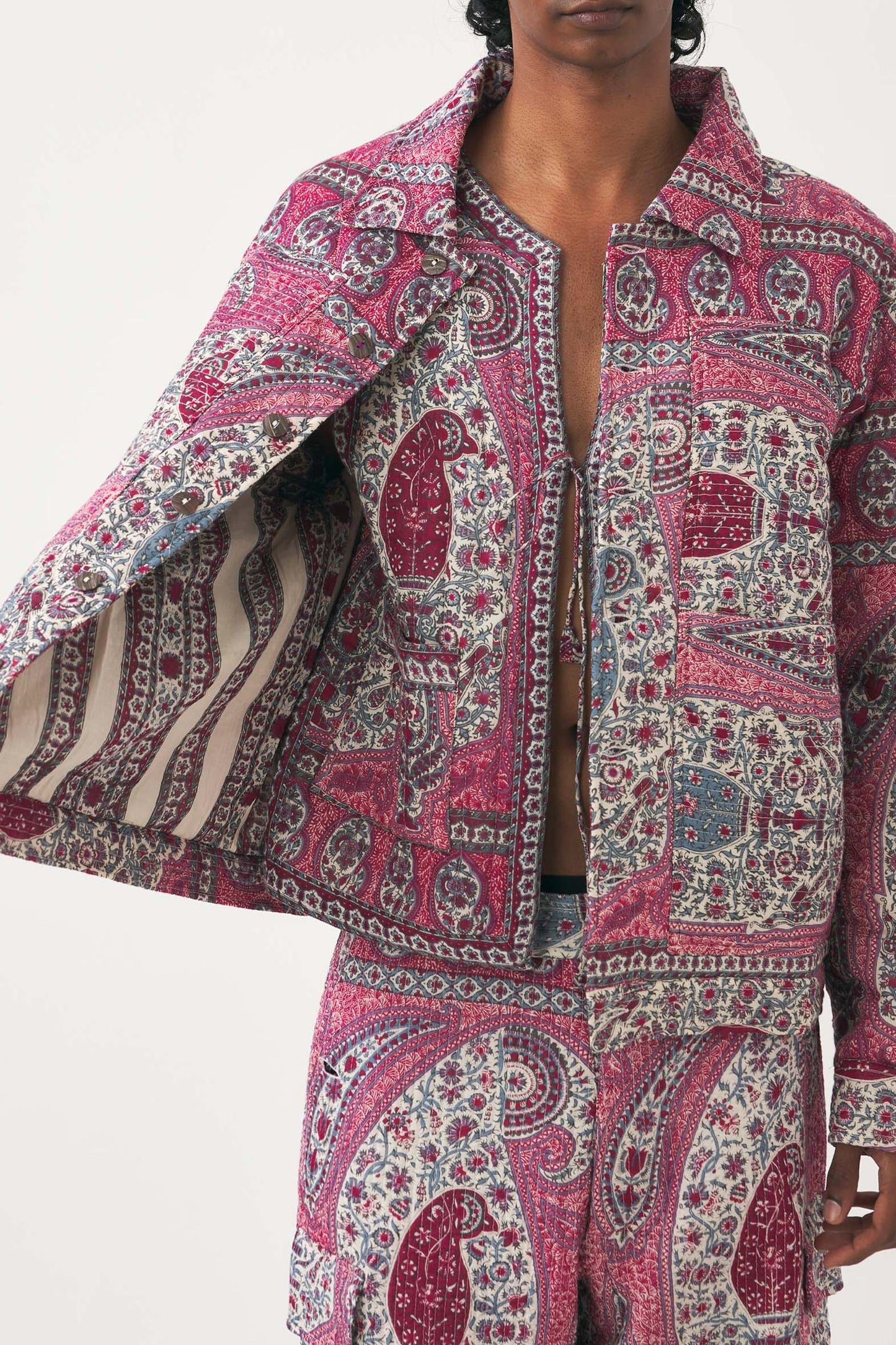 Veste imprimée Tajar