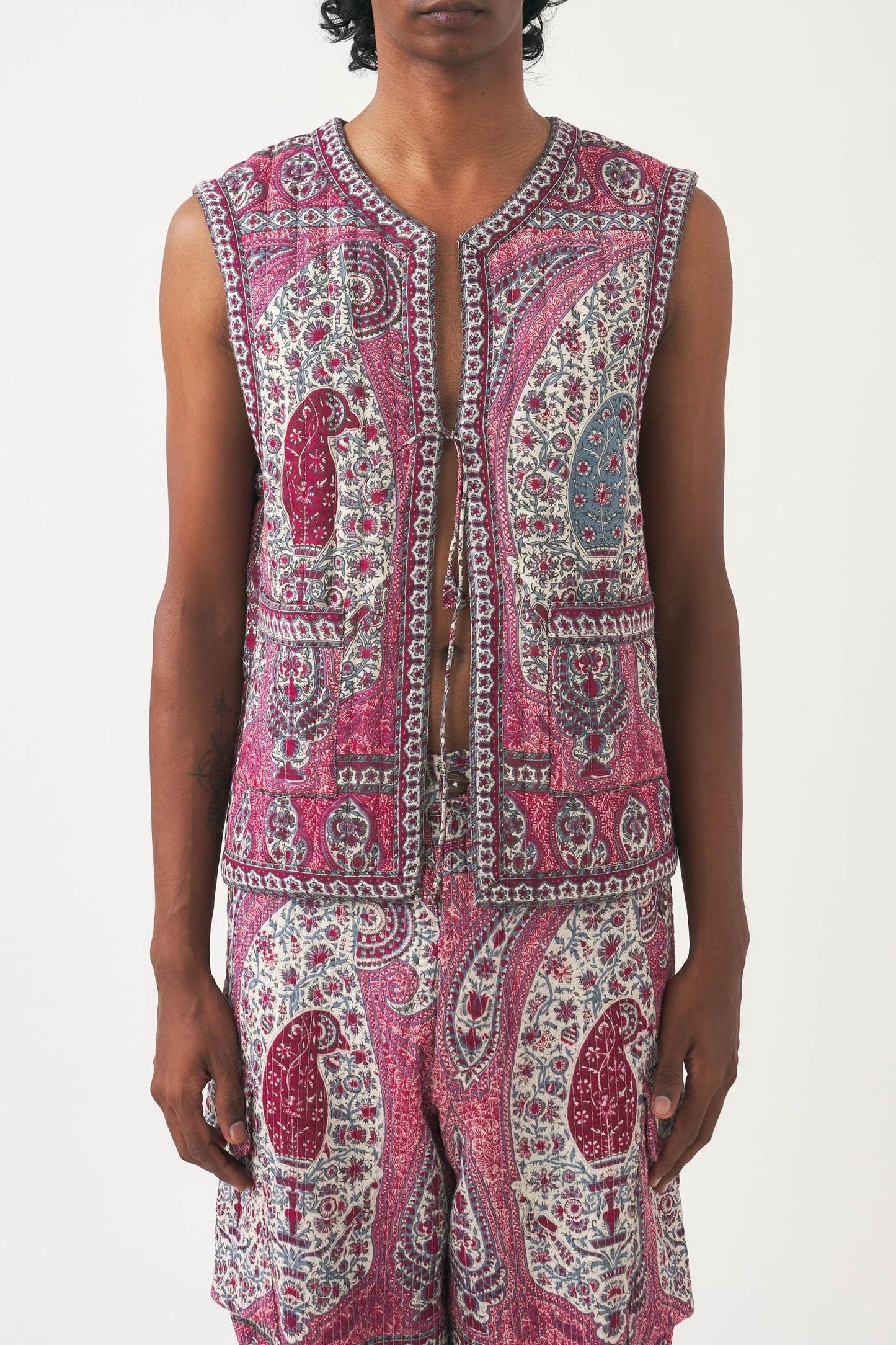 Gilet imprimé Tajar