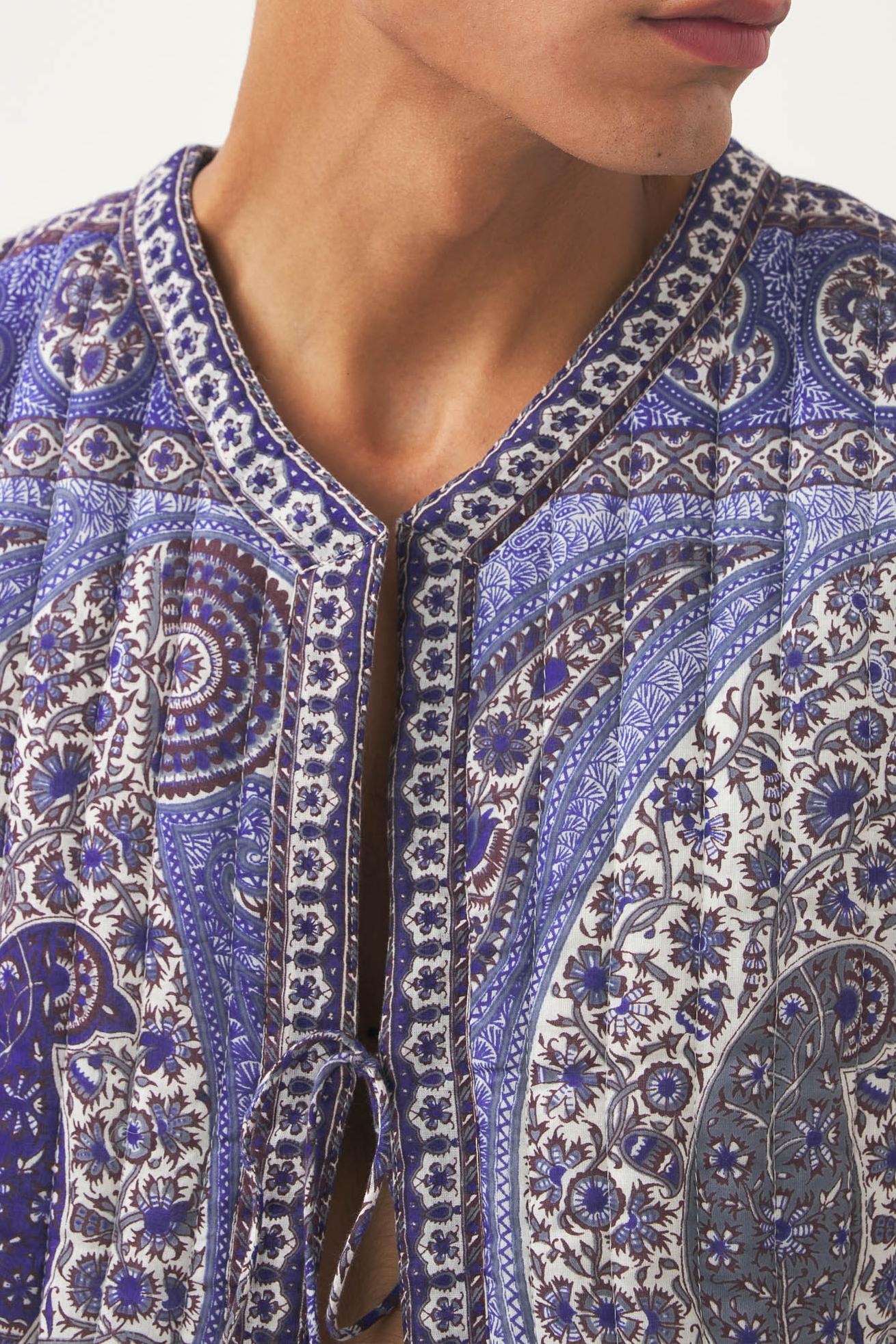 Gilet imprimé Tajar