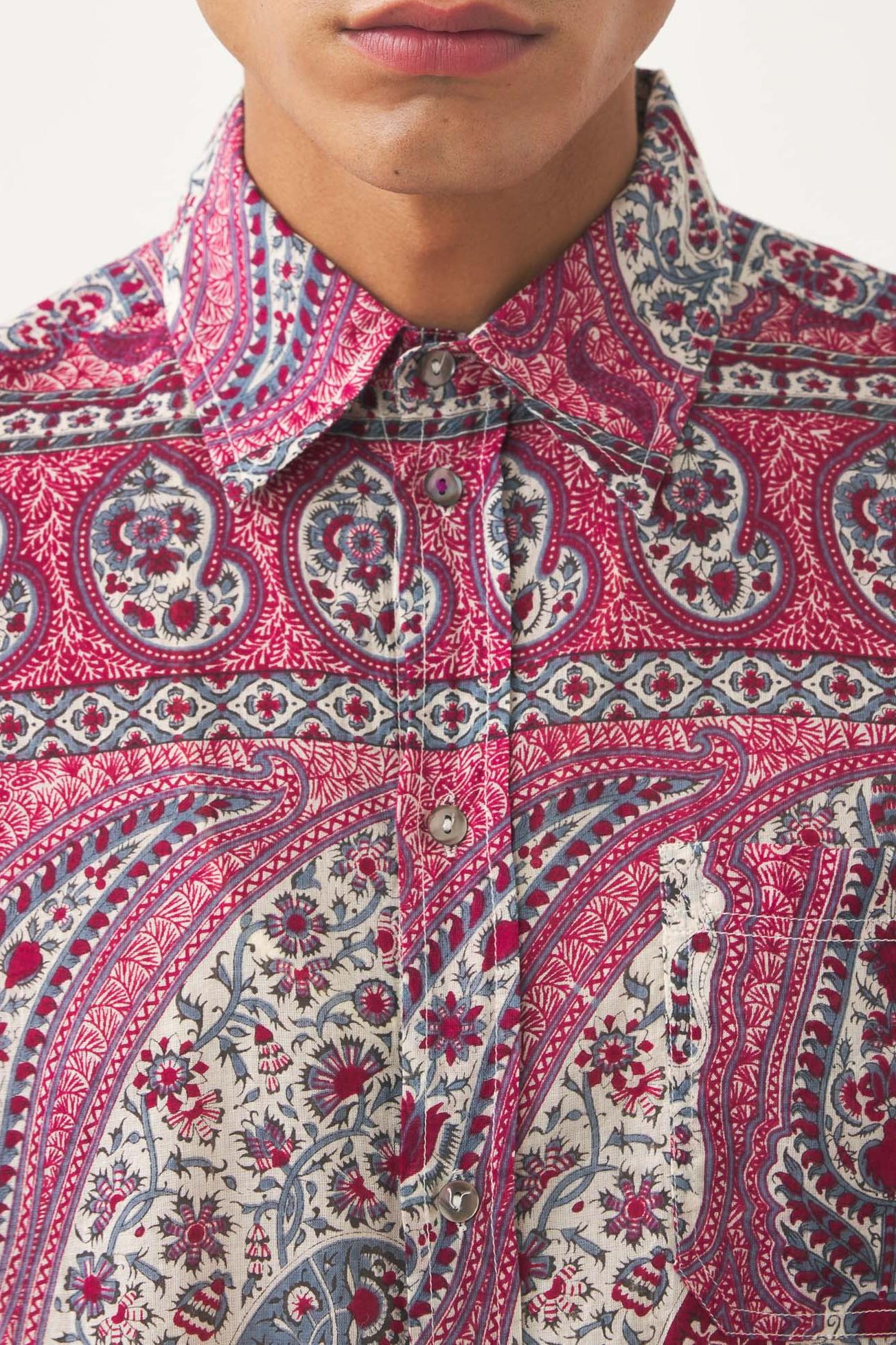 Chemise imprimée Tajar