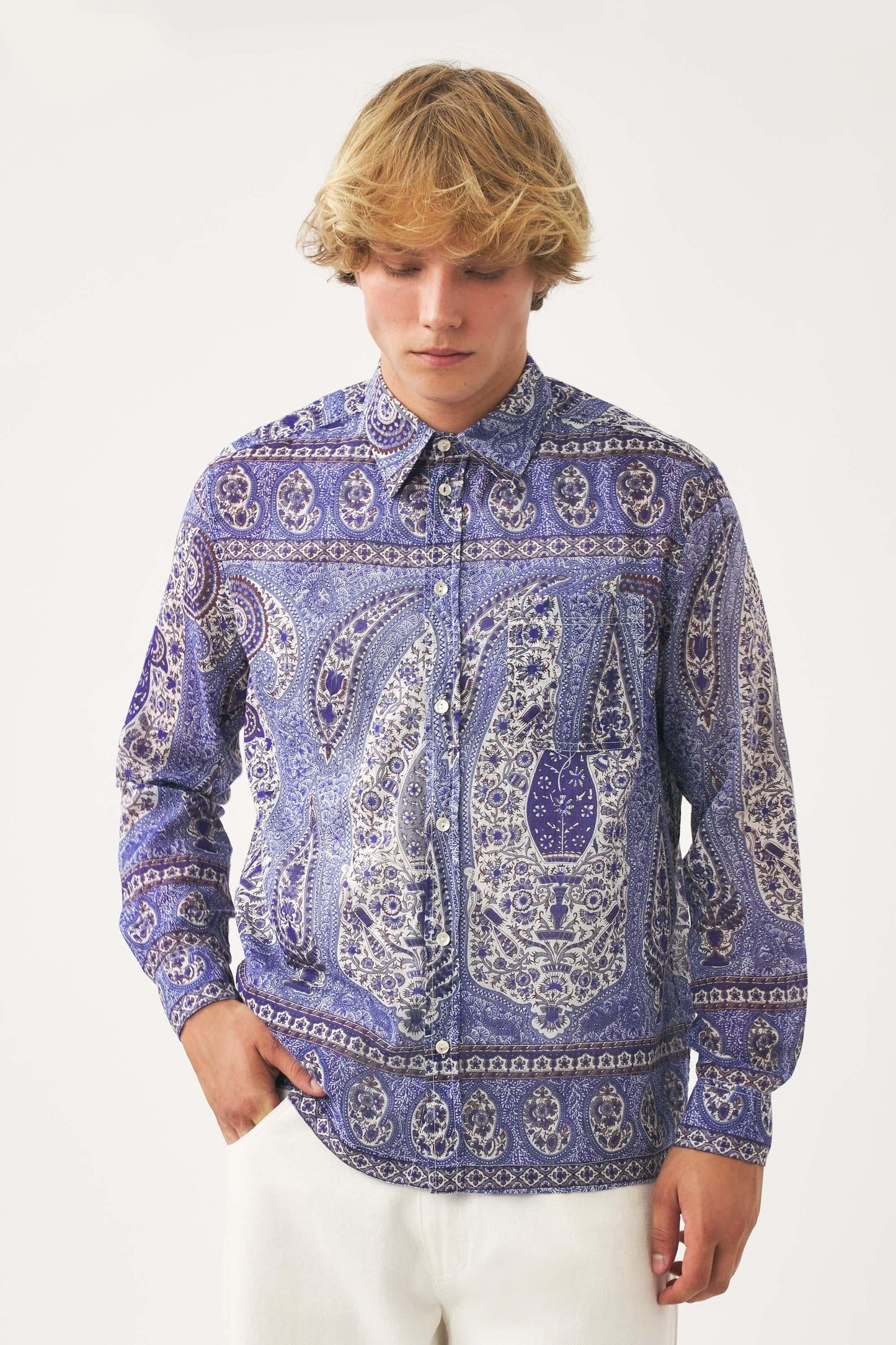Chemise imprimée Tajar