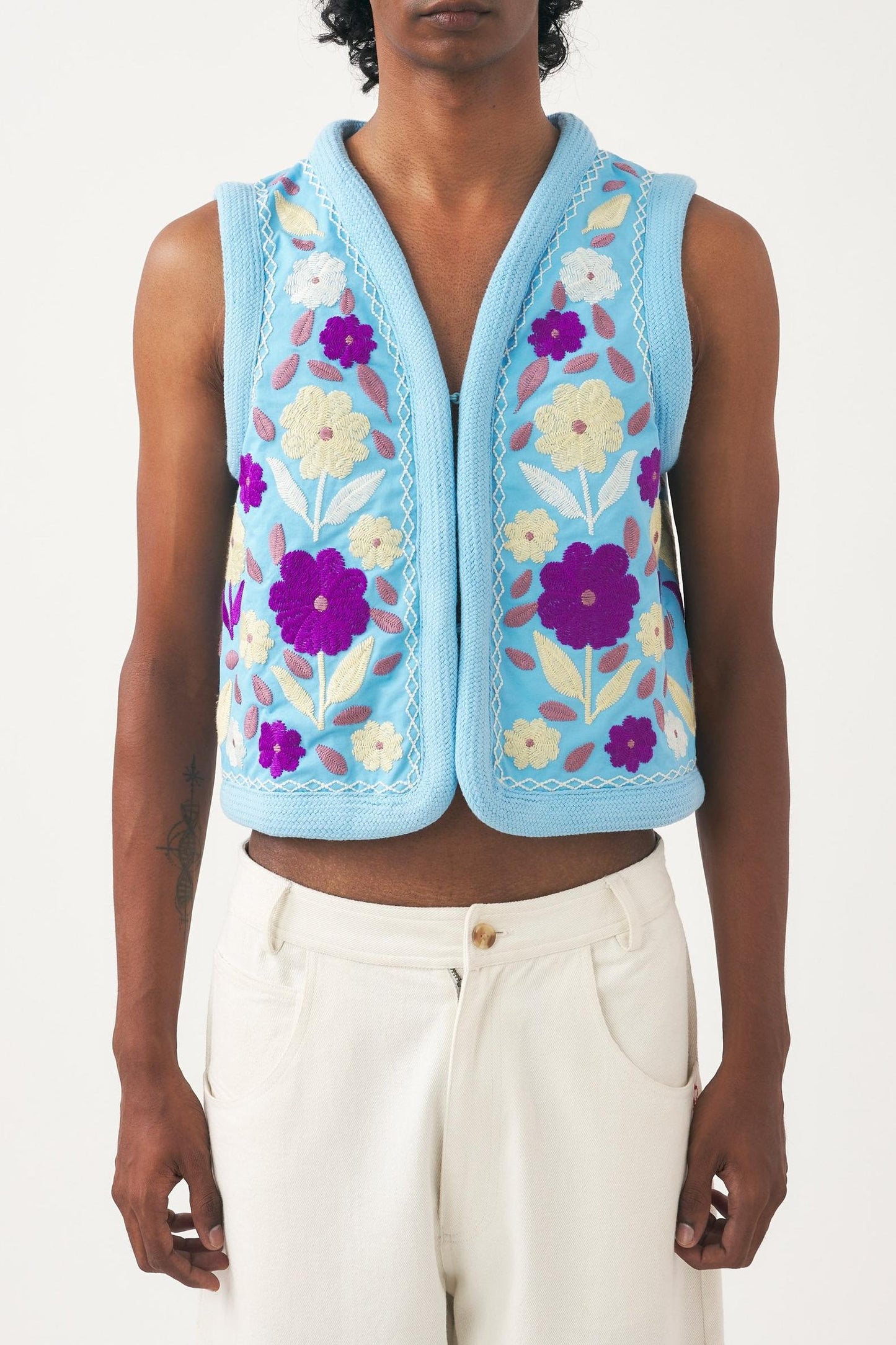 Gilet brodé Tady
