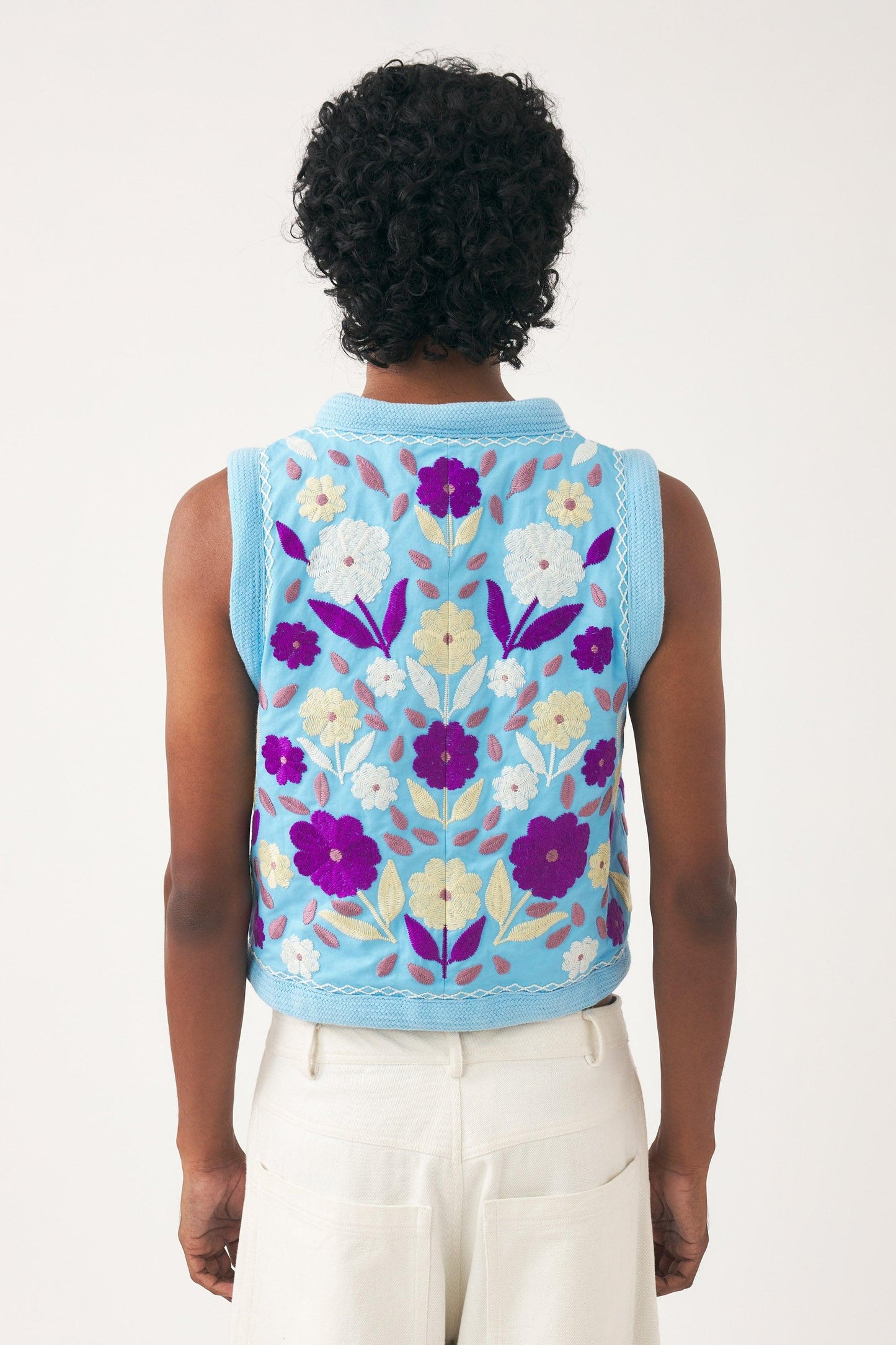Gilet brodé Tady