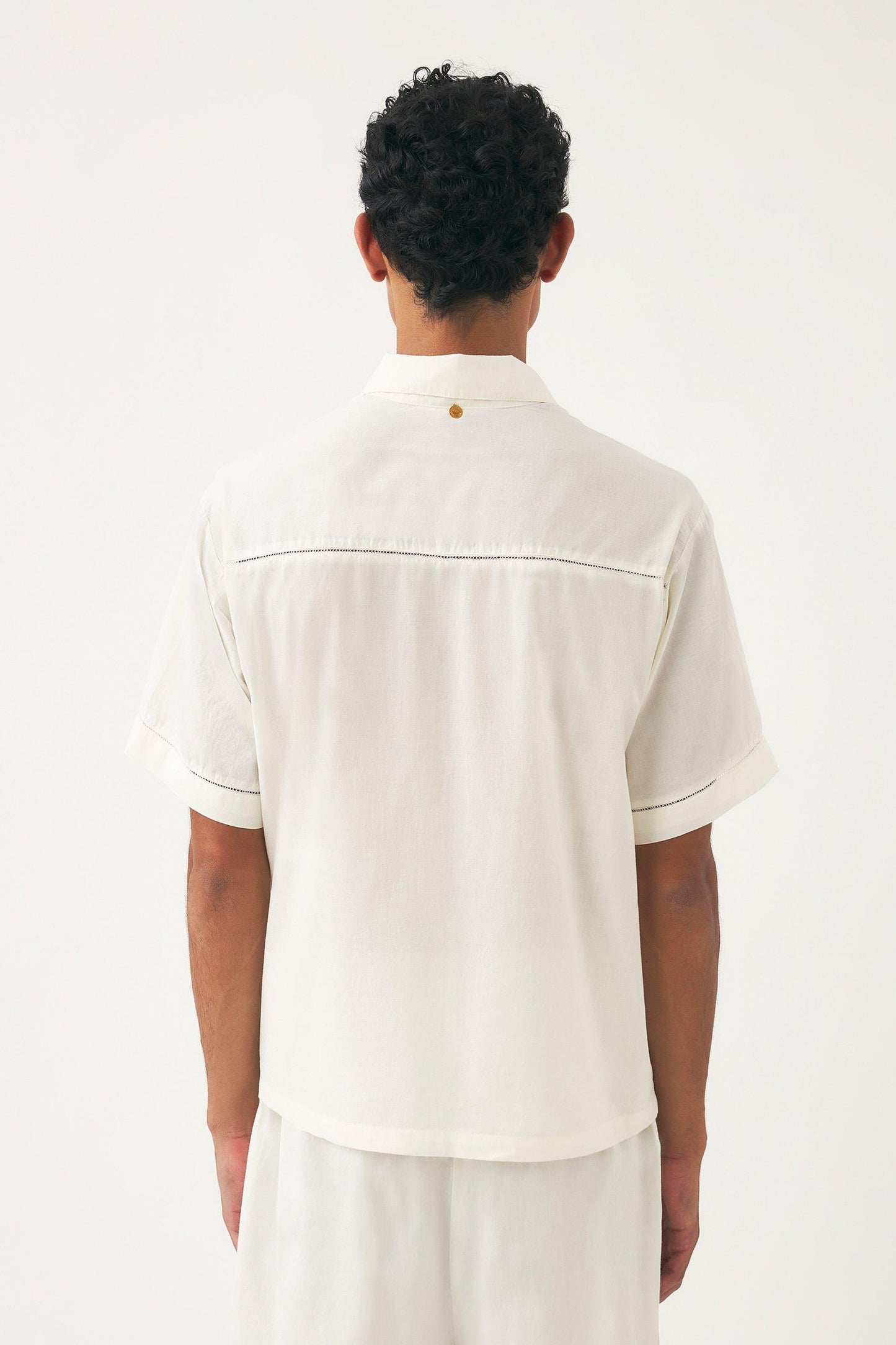 Chemise brodée Aloha