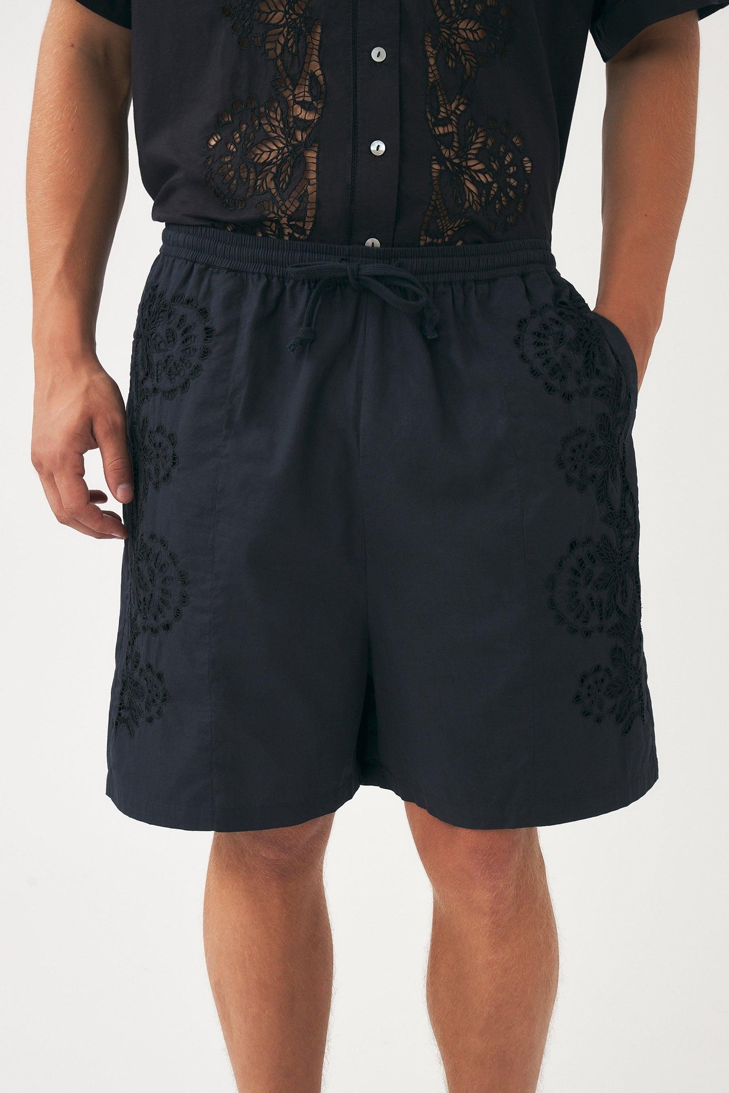Chemise brodée Aloha