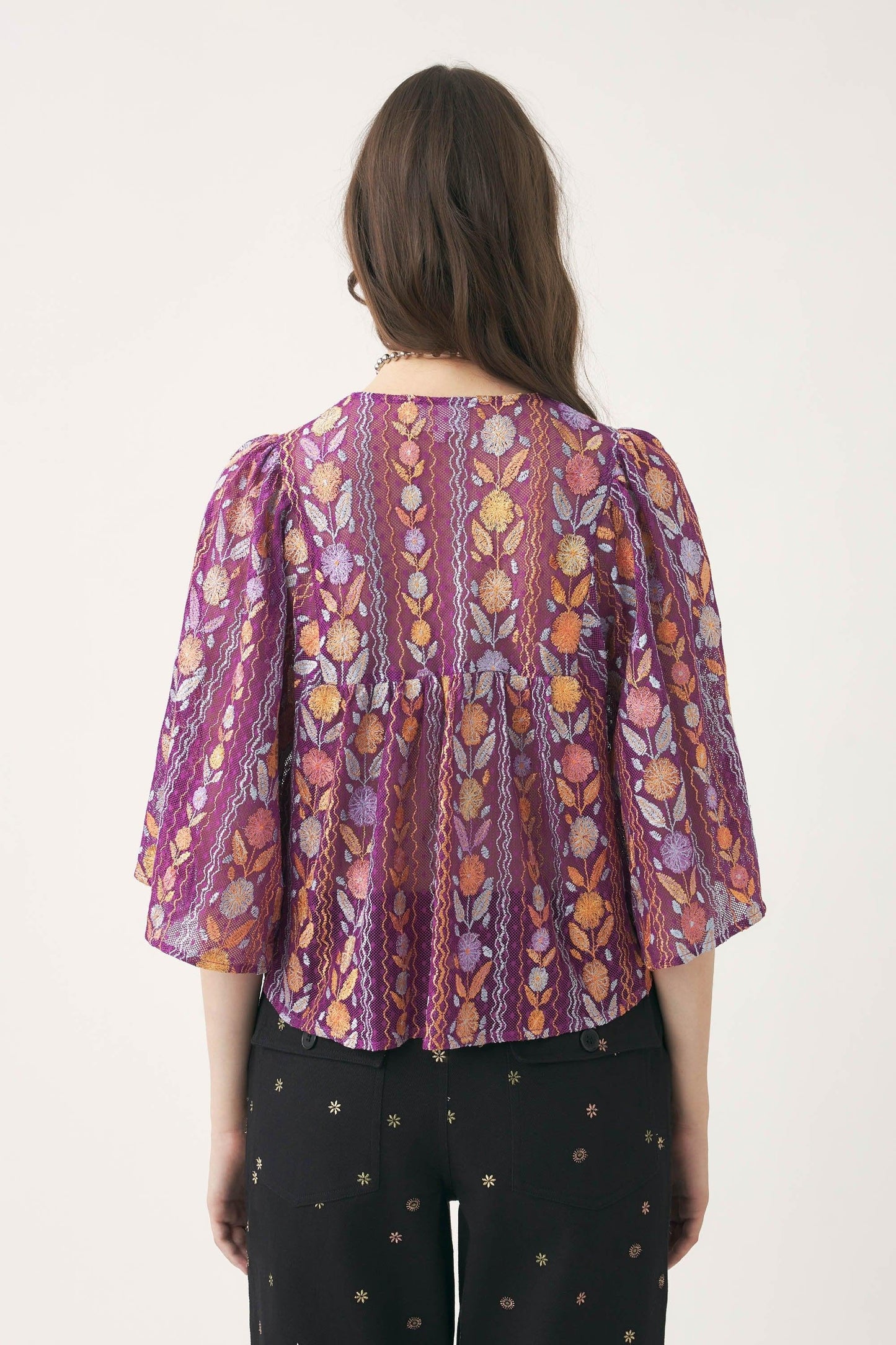 Net blouse Zandra