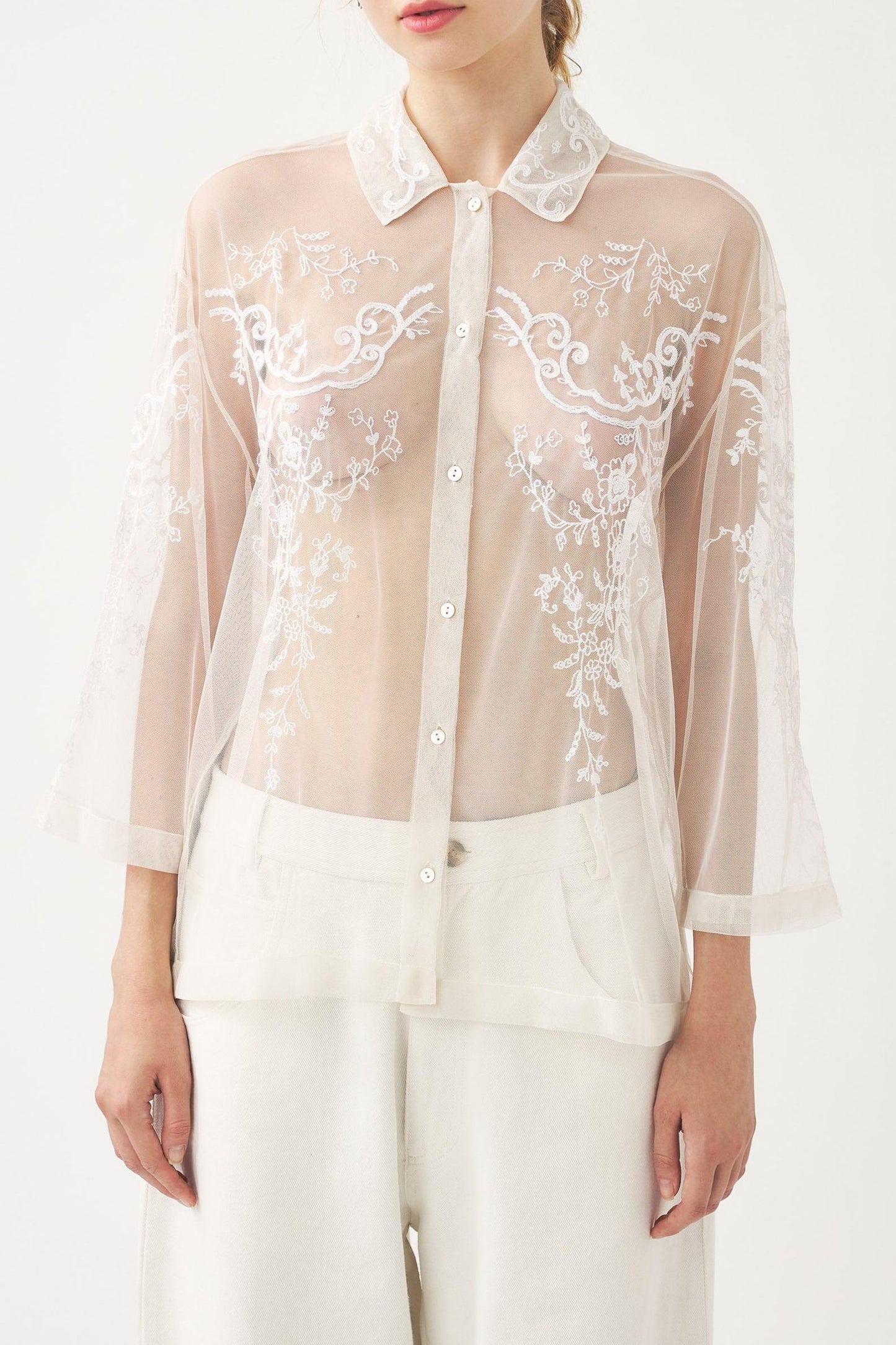 Embroidered shirt Victoria