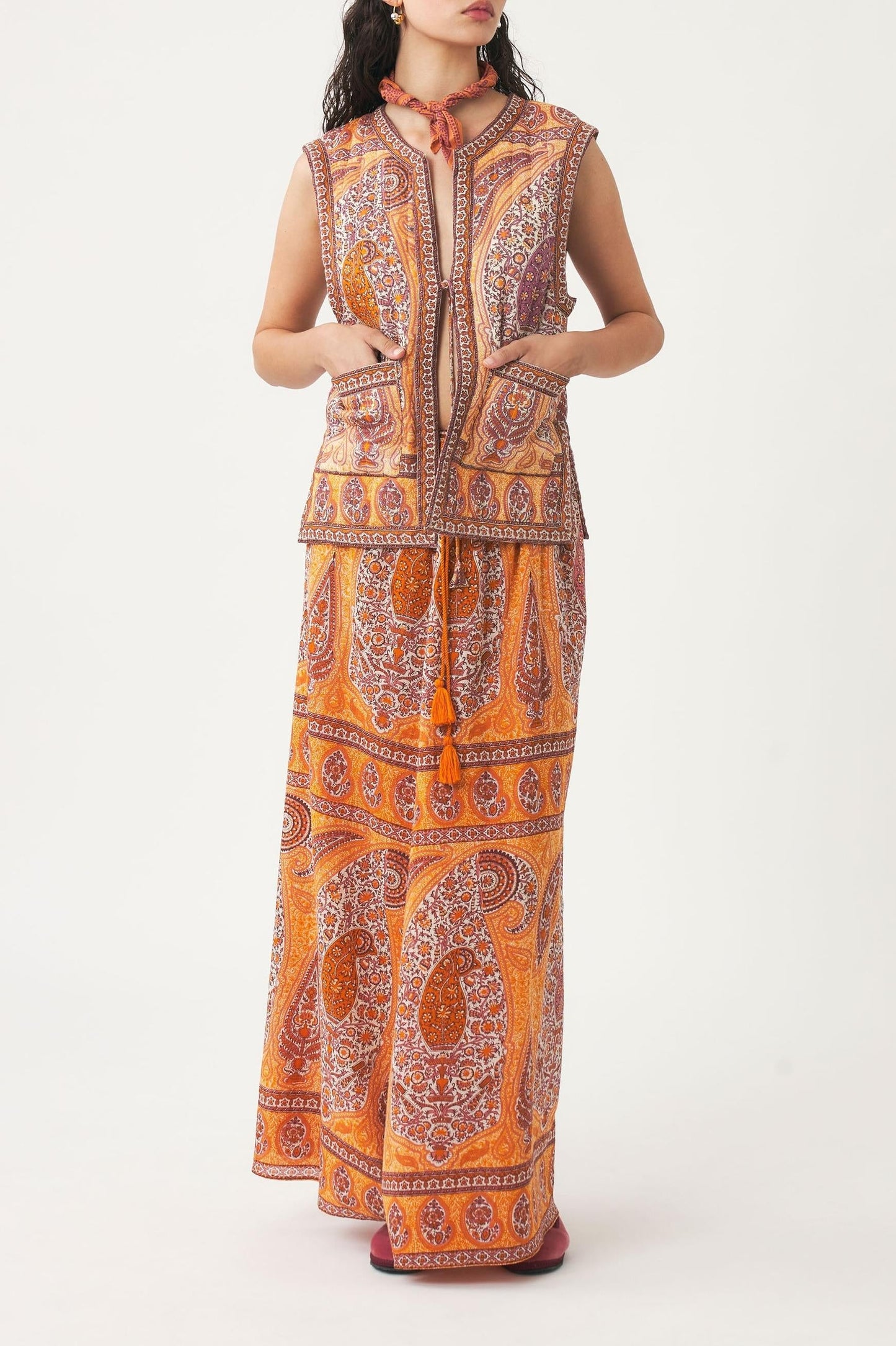 Print maxi skirt Tajar