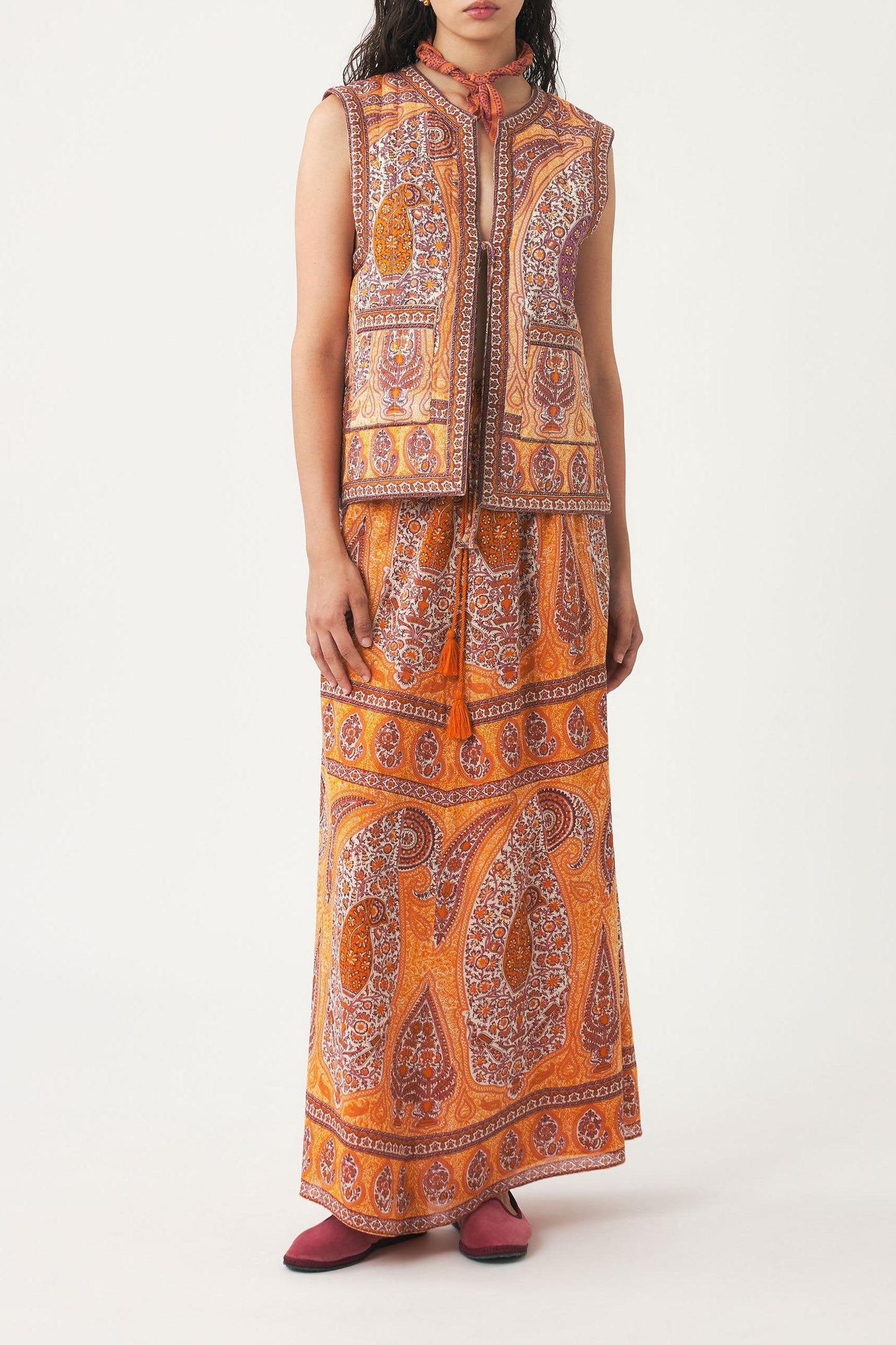 Print maxi skirt Tajar