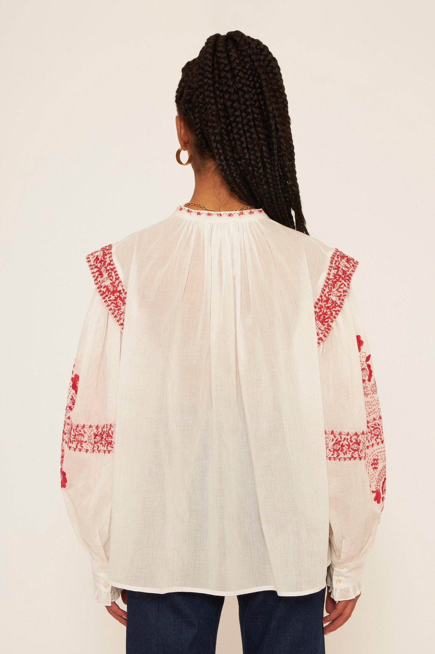 Alan embroidered blouse