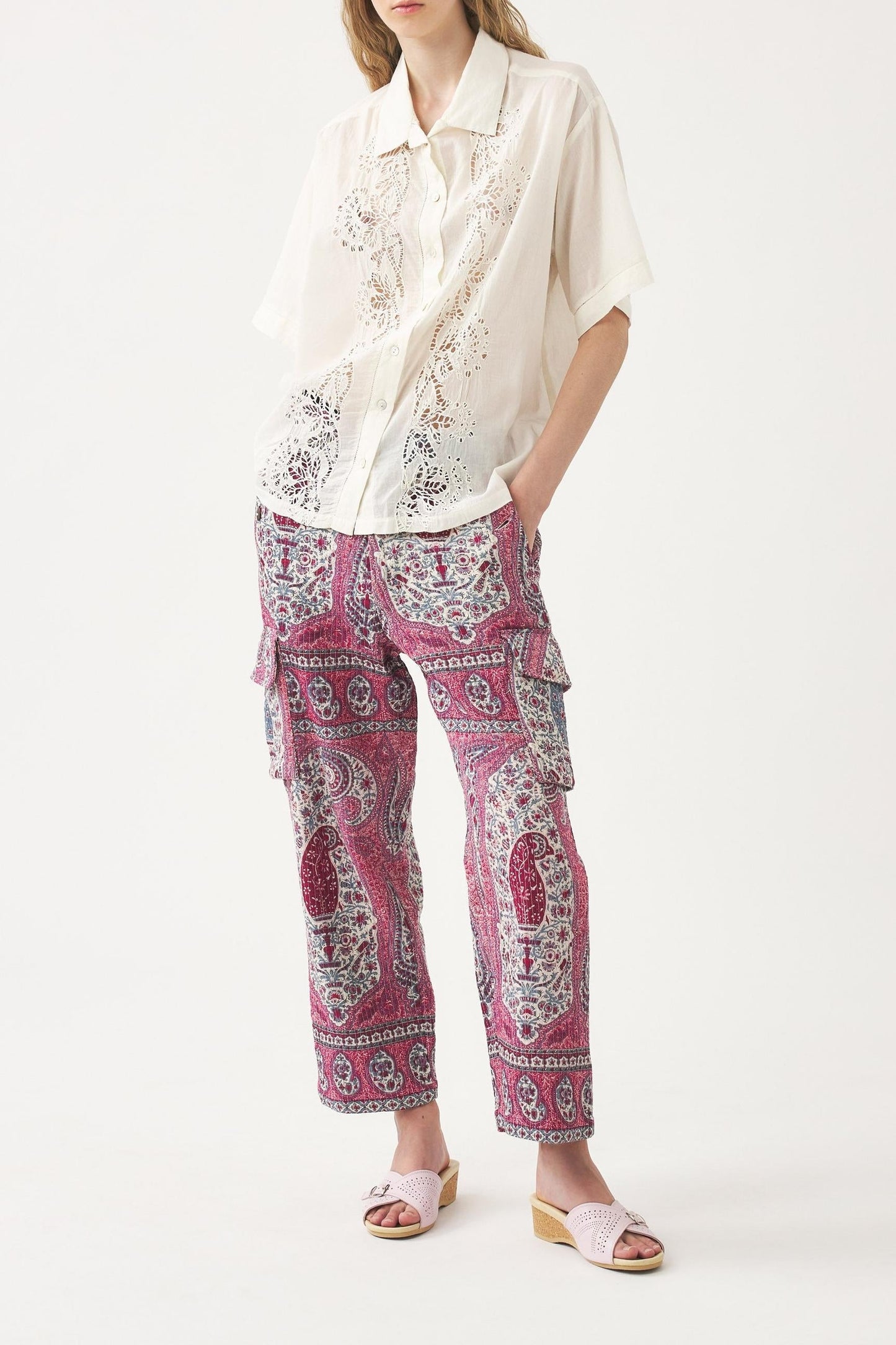 Print trousers Tajar