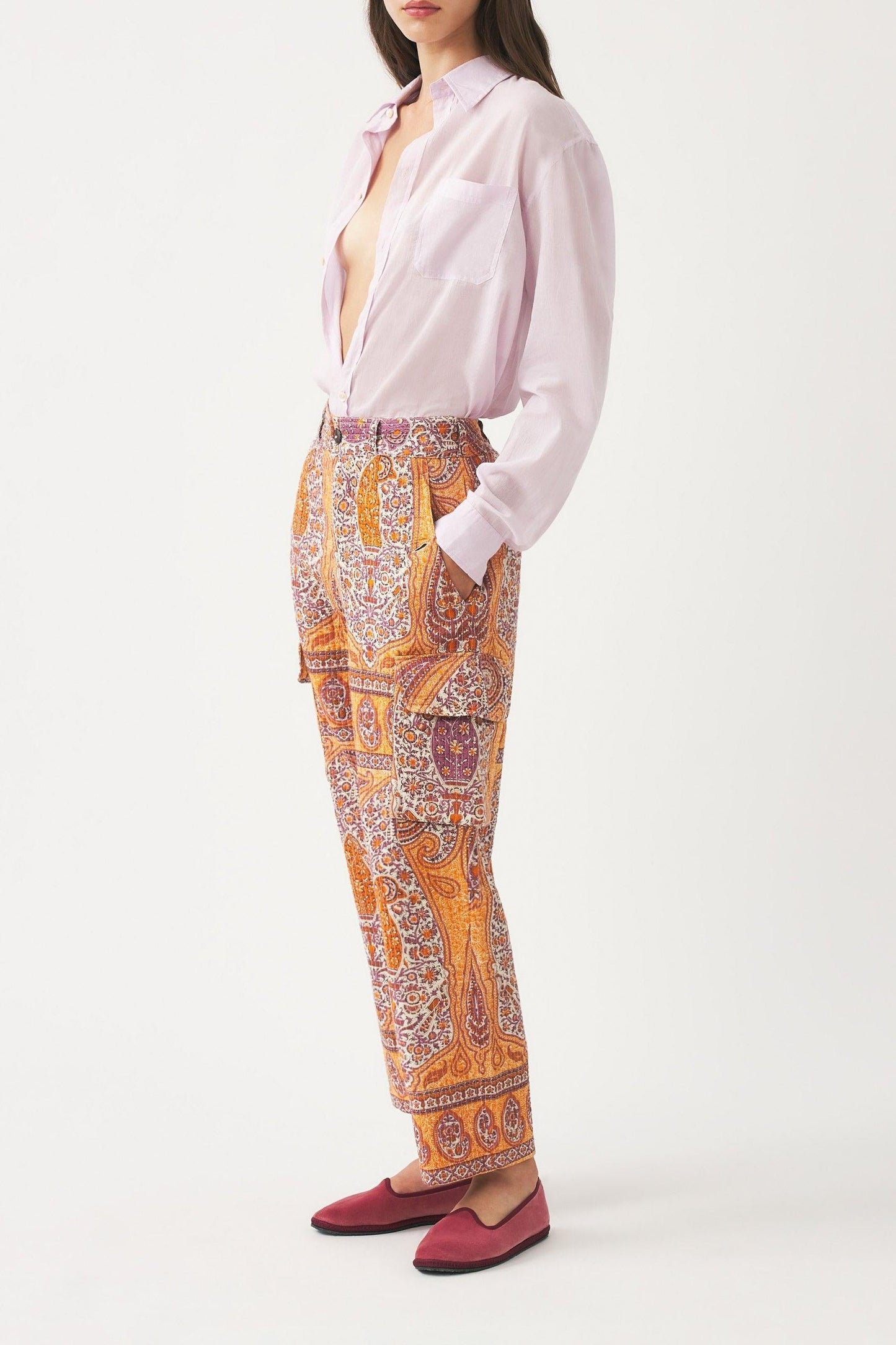 Print trousers Tajar