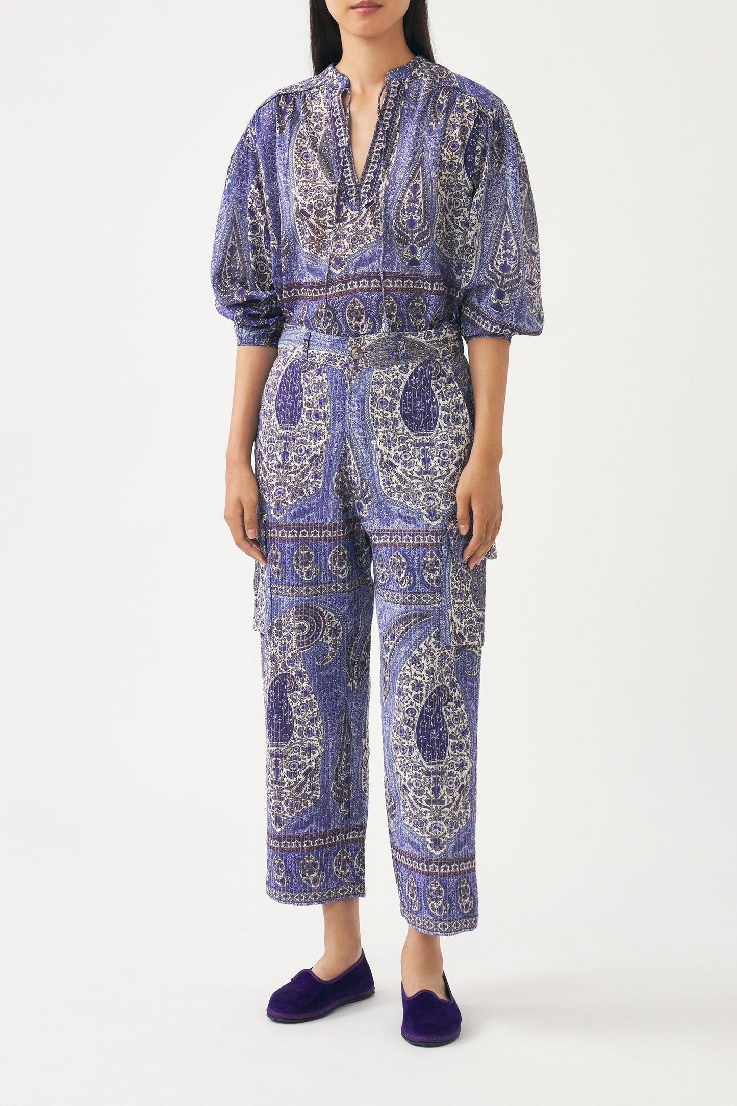 Print trousers Tajar