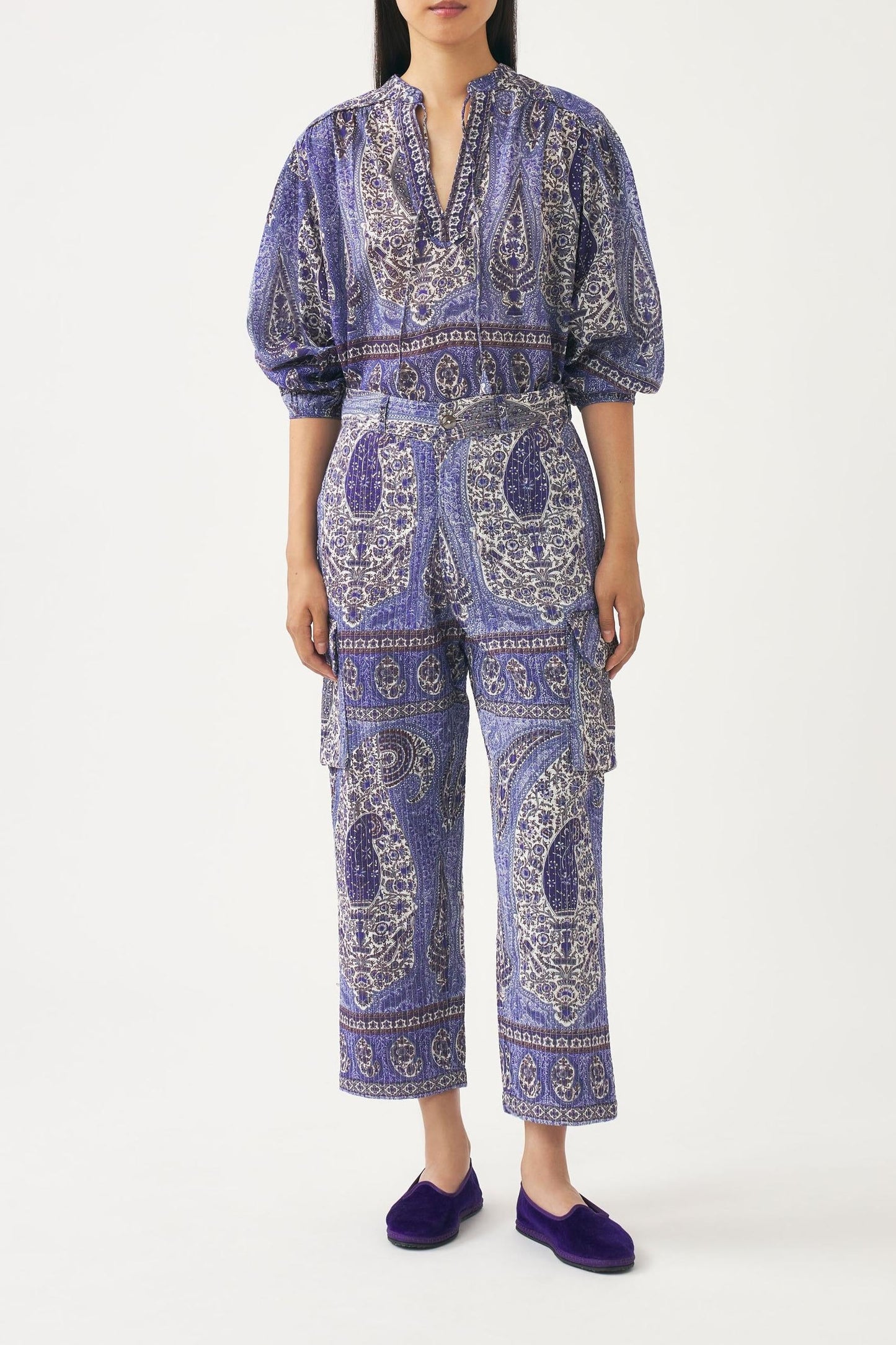 Print trousers Tajar