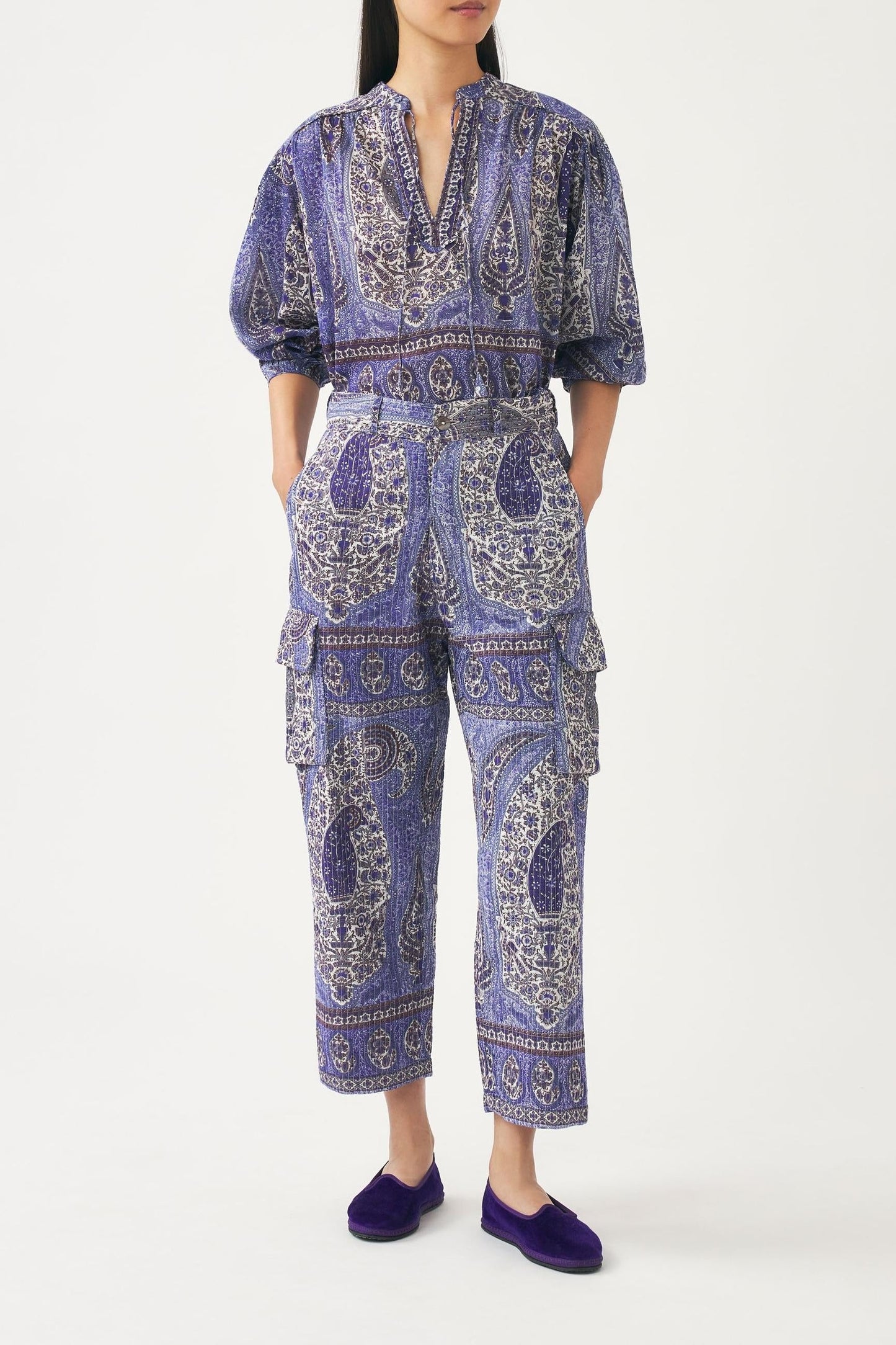 Print trousers Tajar